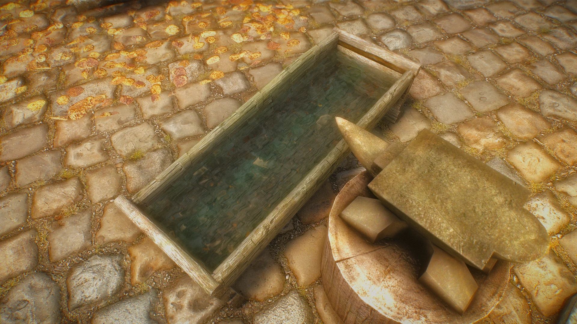 Animated Forge Water mod for The Elder Scrolls V: Skyrim Special Edition