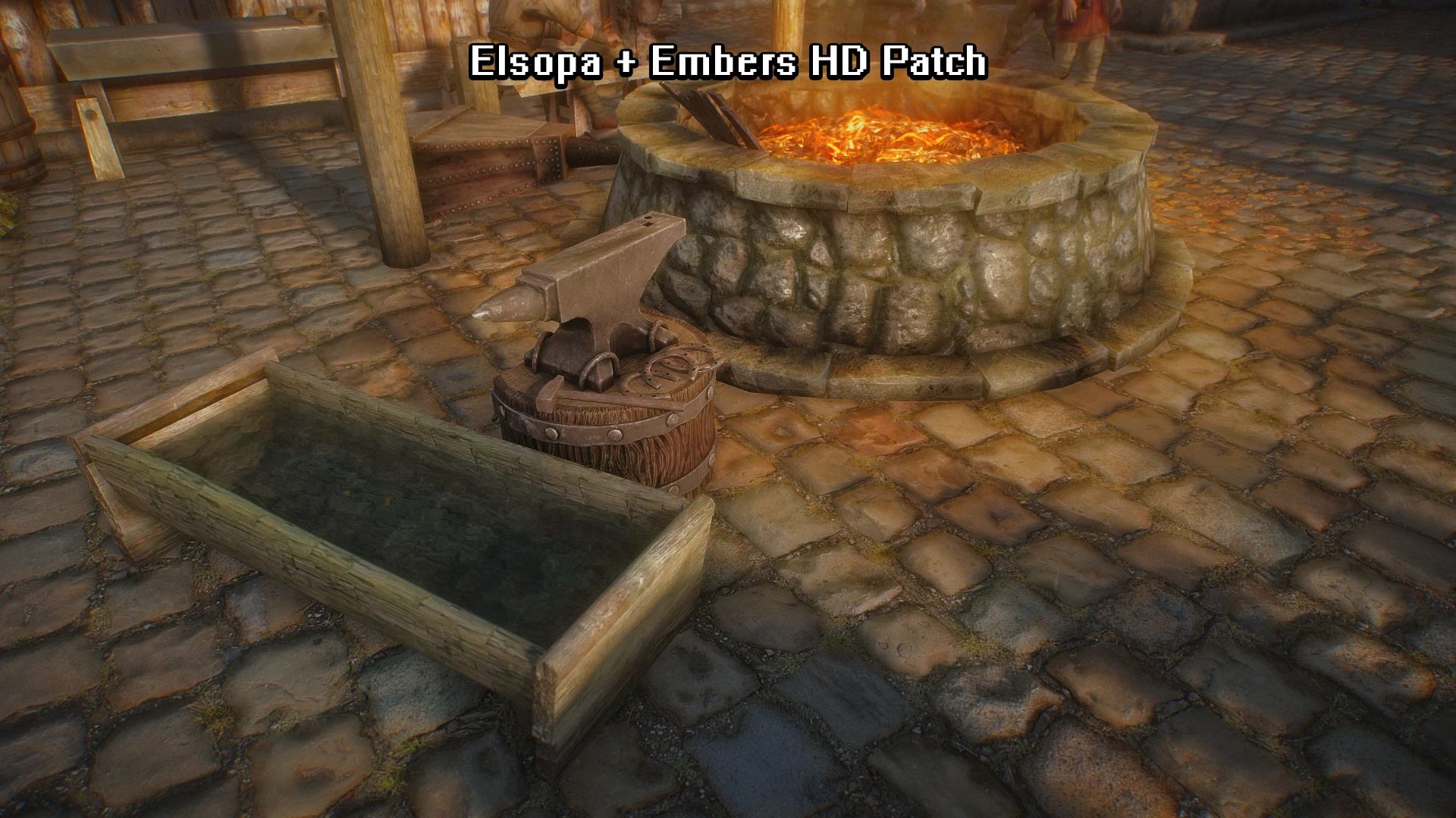 Animated Forge Water mod for The Elder Scrolls V: Skyrim Special Edition