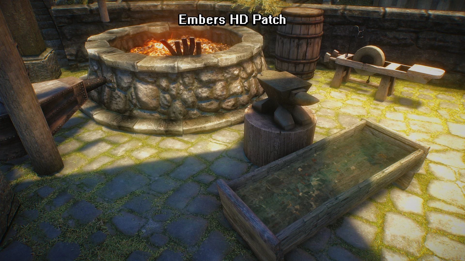 Animated Forge Water mod for The Elder Scrolls V: Skyrim Special Edition