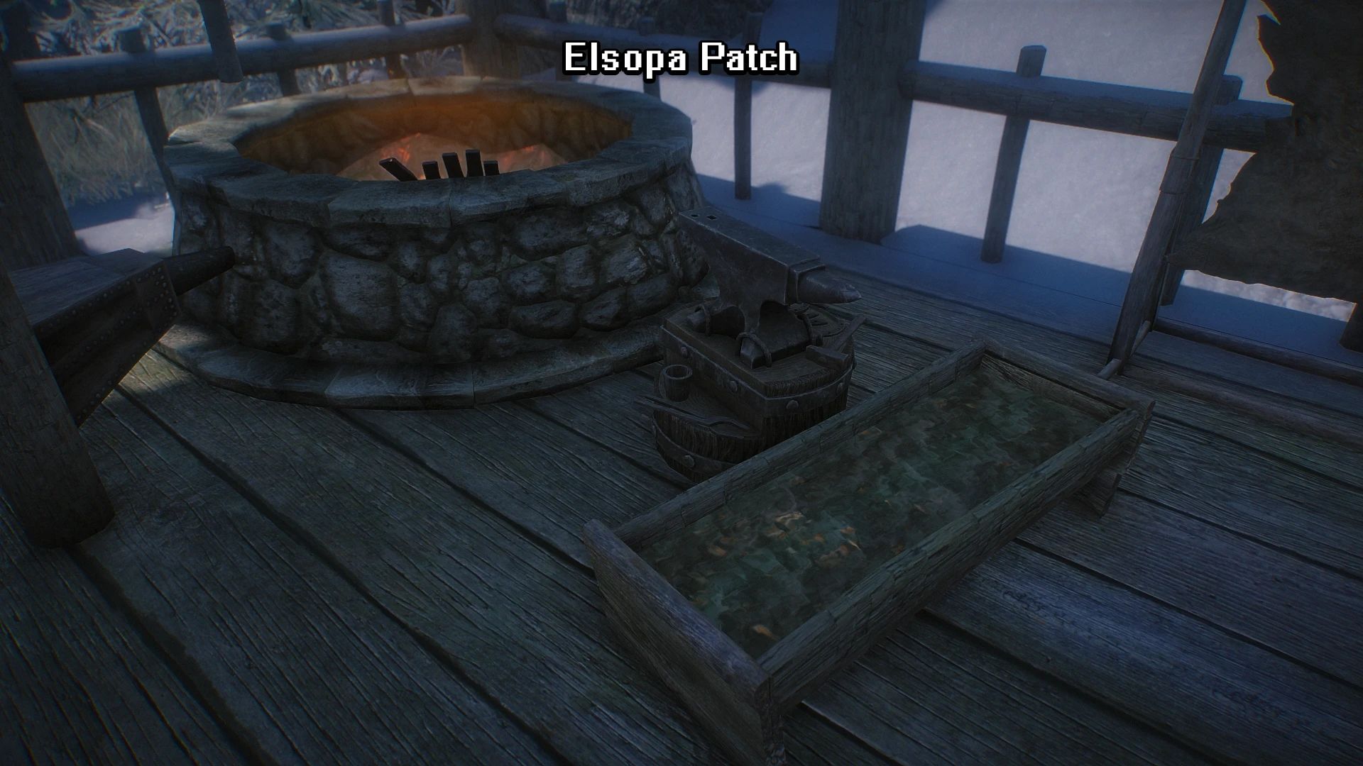 Animated Forge Water mod for The Elder Scrolls V: Skyrim Special Edition