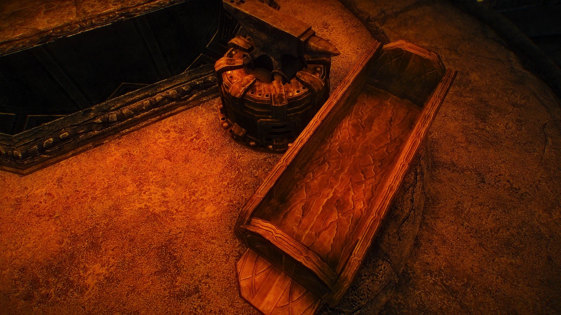 Animated Forge Water mod for The Elder Scrolls V: Skyrim Special Edition