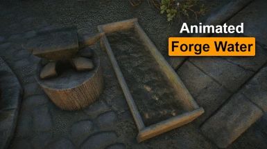 Animated Forge Water mod for The Elder Scrolls V: Skyrim Special Edition