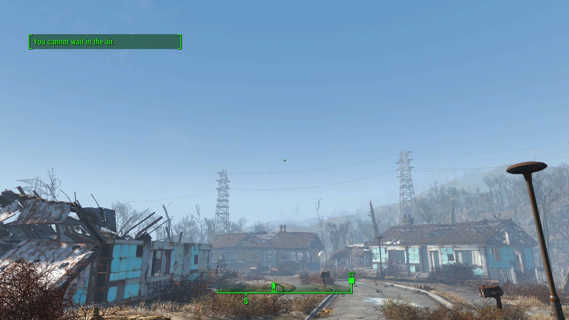 Baka Wait Anywhere mod for Fallout 4