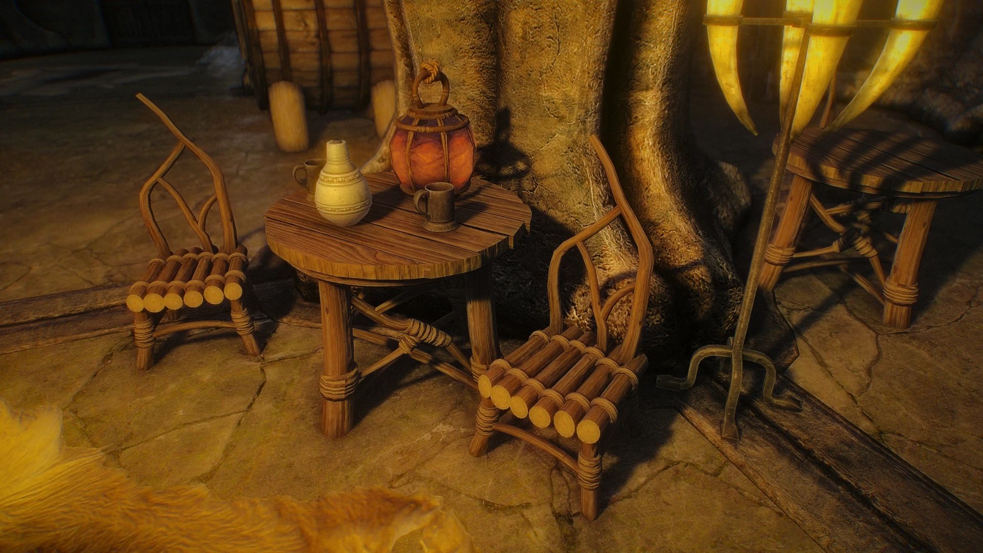 Solstheim Objects SMIMed - Dark Elf Furniture mod for The Elder Scrolls V: Skyrim Special Edition