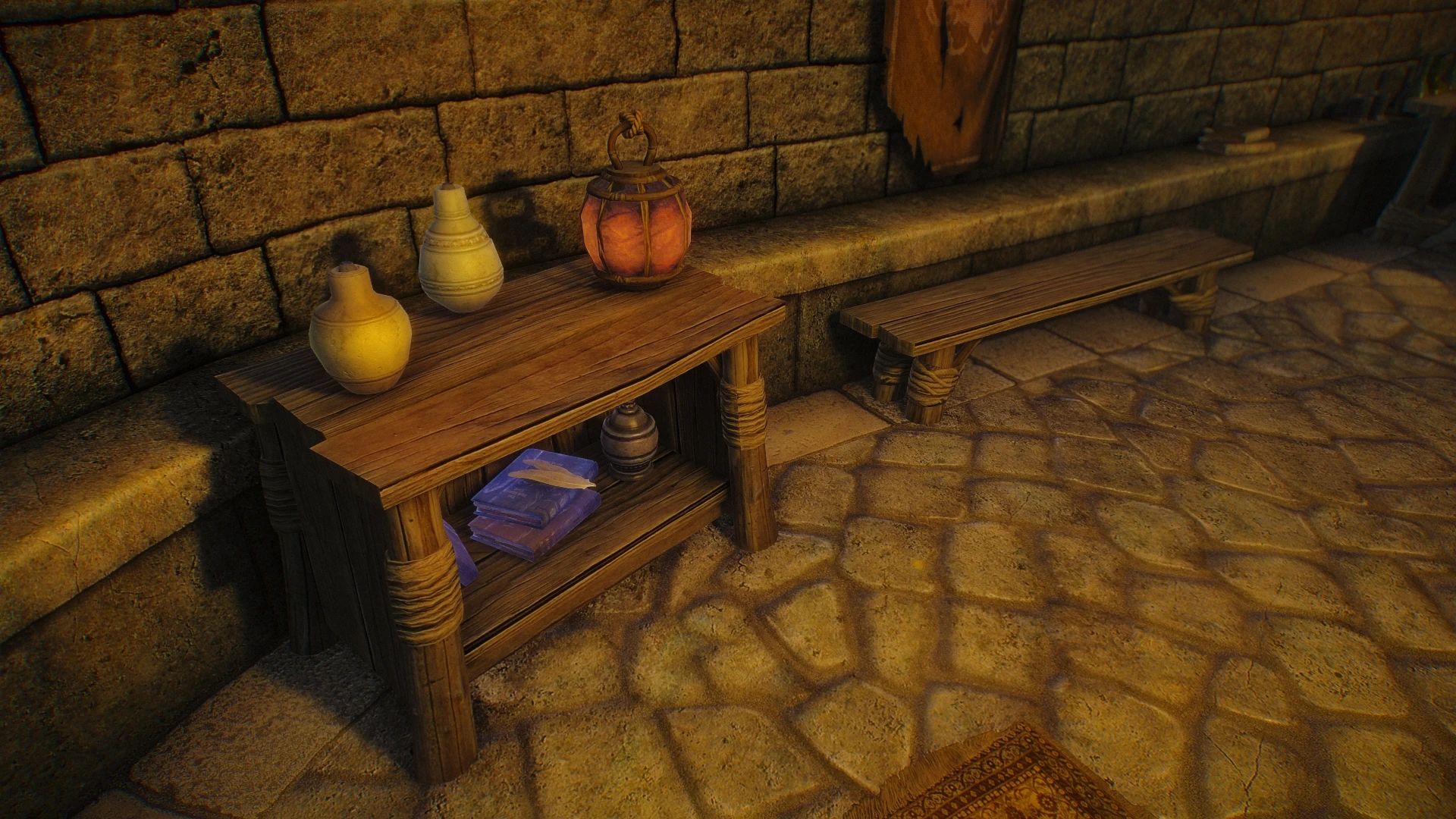 Solstheim Objects SMIMed - Dark Elf Furniture mod for The Elder Scrolls V: Skyrim Special Edition