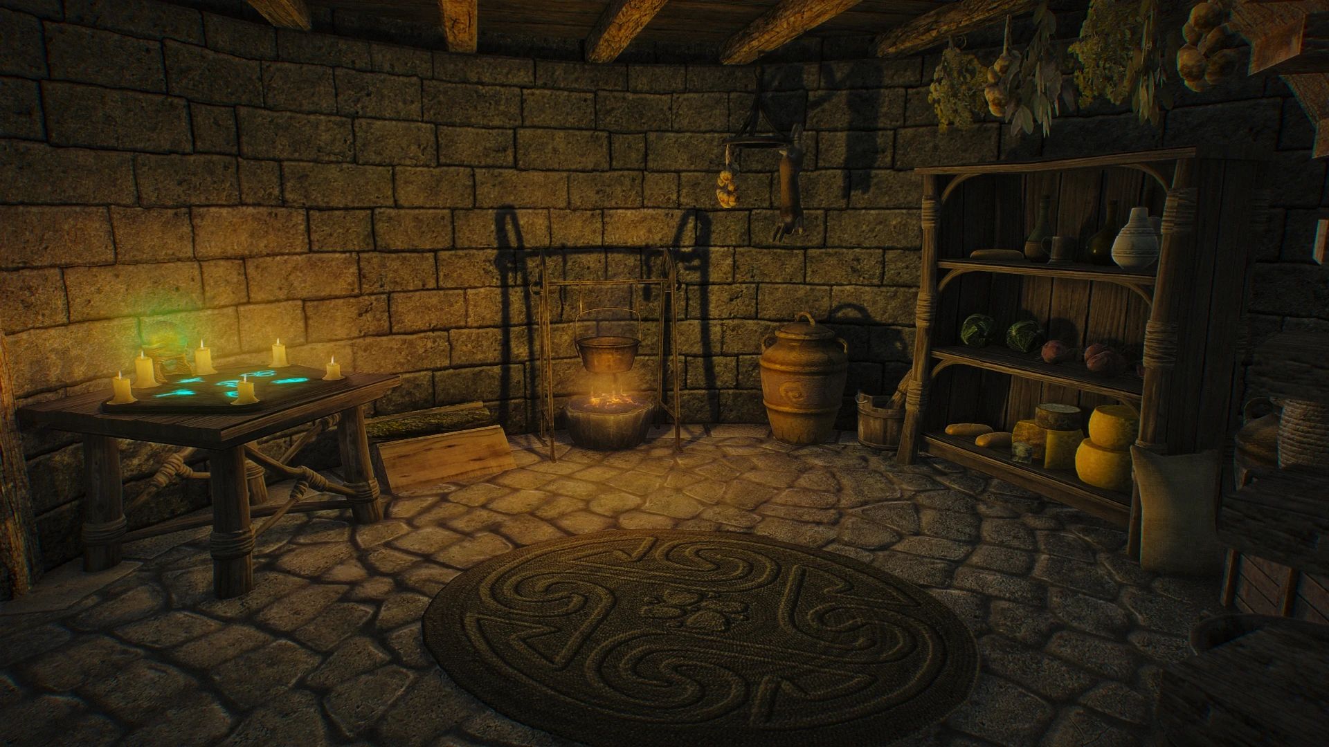 Solstheim Objects SMIMed - Dark Elf Furniture mod for The Elder Scrolls V: Skyrim Special Edition
