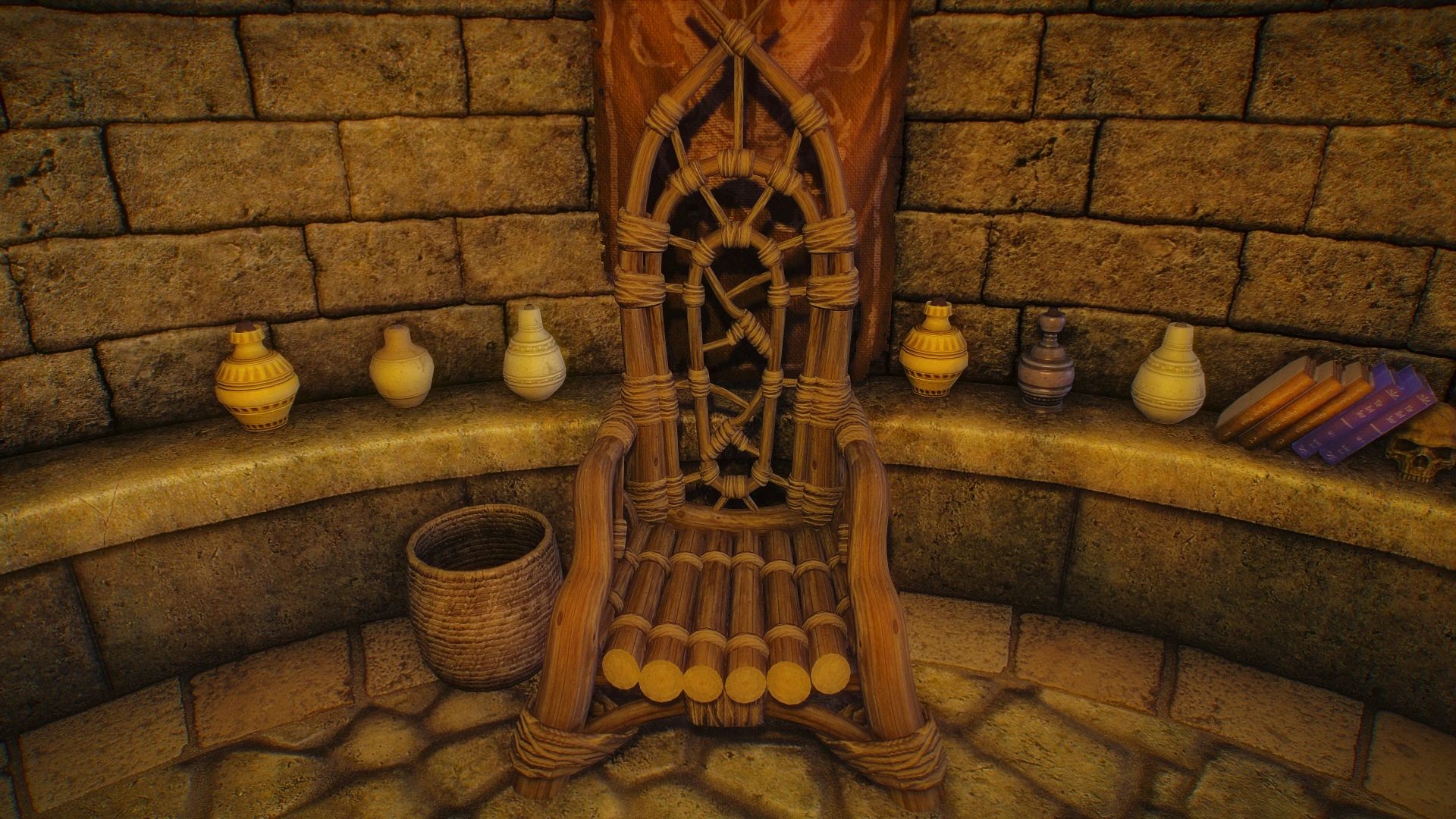 Solstheim Objects SMIMed - Dark Elf Furniture mod for The Elder Scrolls V: Skyrim Special Edition