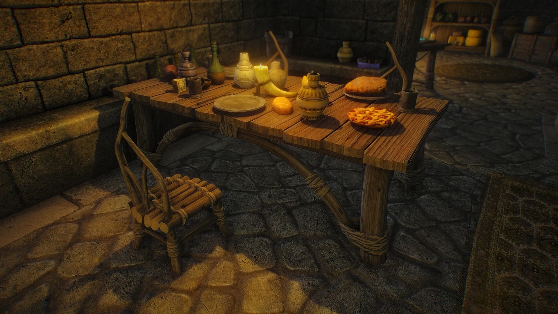 Solstheim Objects SMIMed - Dark Elf Furniture mod for The Elder Scrolls V: Skyrim Special Edition