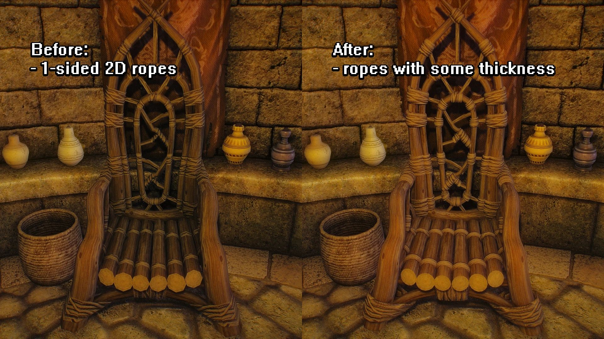 Solstheim Objects SMIMed - Dark Elf Furniture mod for The Elder Scrolls V: Skyrim Special Edition