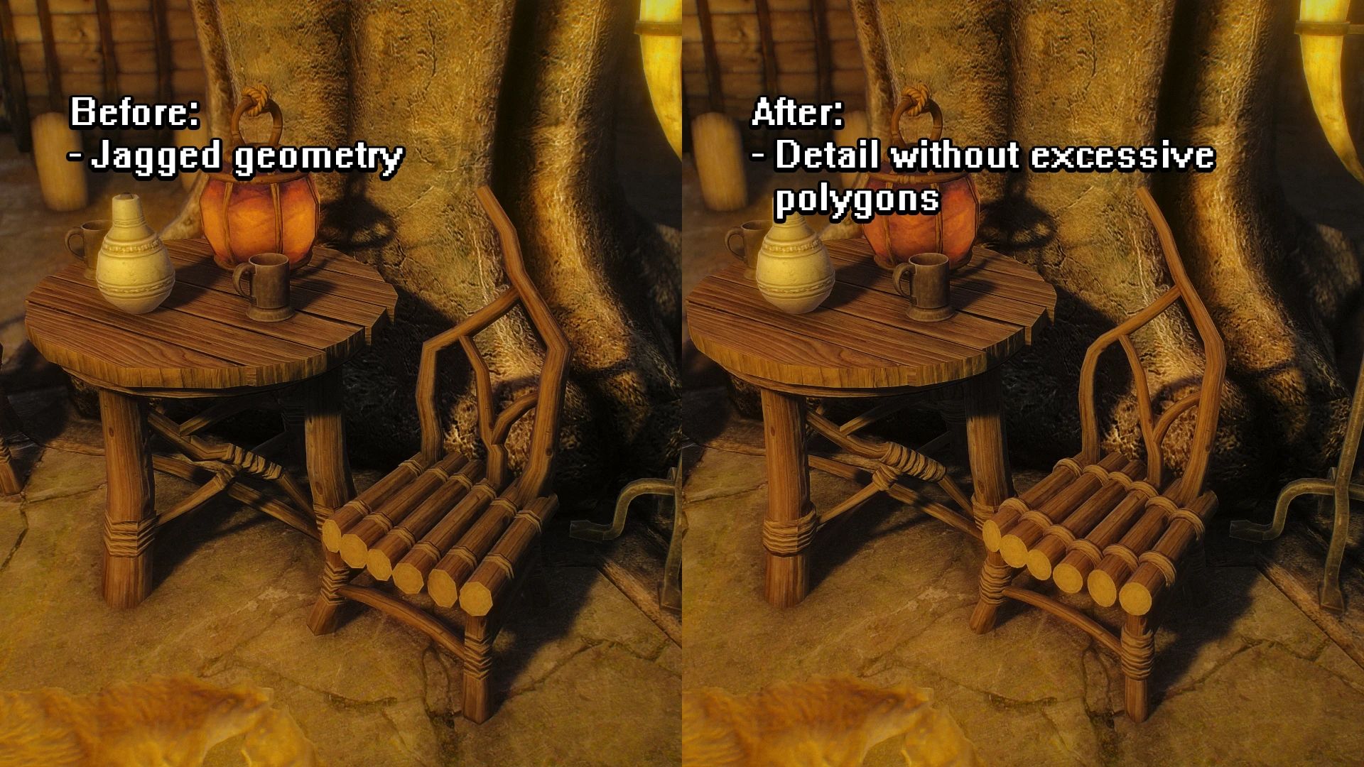 Solstheim Objects SMIMed - Dark Elf Furniture mod for The Elder Scrolls V: Skyrim Special Edition