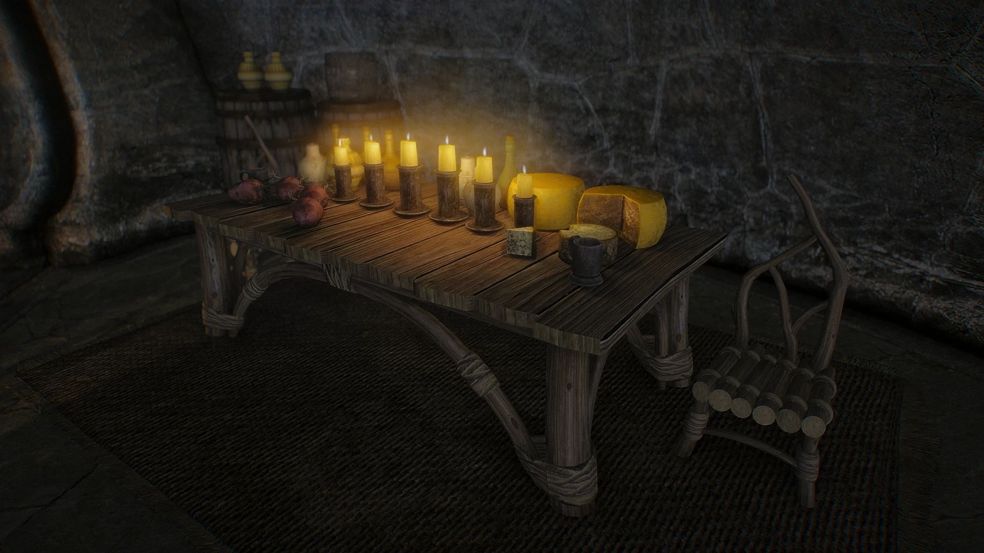 Solstheim Objects SMIMed - Dark Elf Furniture mod for The Elder Scrolls V: Skyrim Special Edition