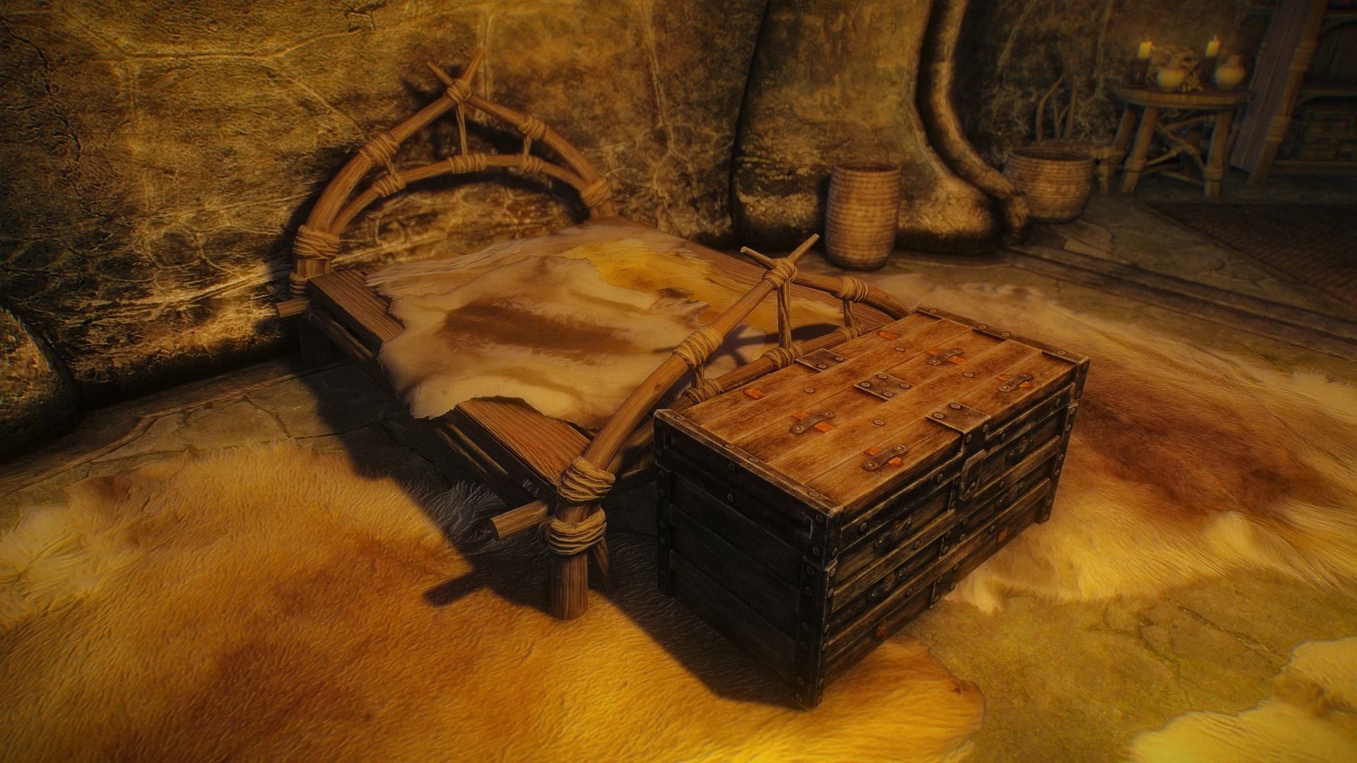 Solstheim Objects SMIMed - Dark Elf Furniture mod for The Elder Scrolls V: Skyrim Special Edition