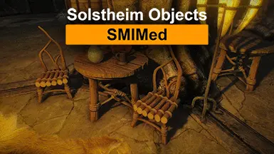 Solstheim Objects SMIMed - Dark Elf Furniture mod for The Elder Scrolls V: Skyrim Special Edition