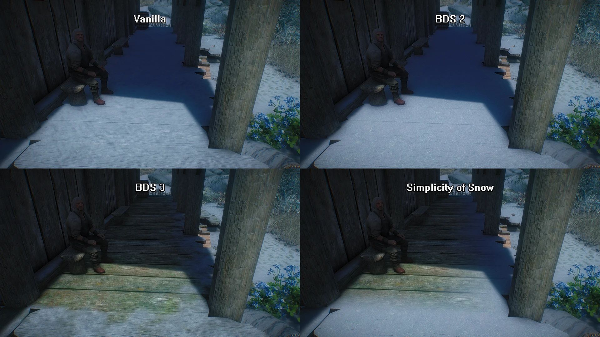 Simplicity of Snow mod for The Elder Scrolls V: Skyrim Special Edition