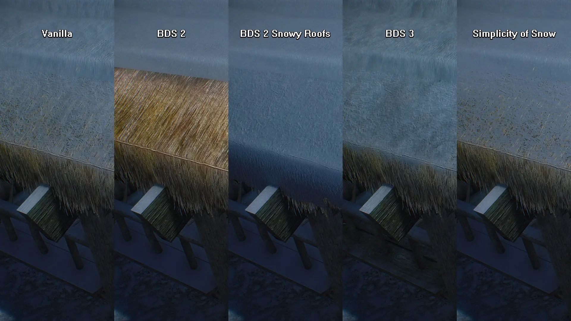 Simplicity of Snow mod for The Elder Scrolls V: Skyrim Special Edition