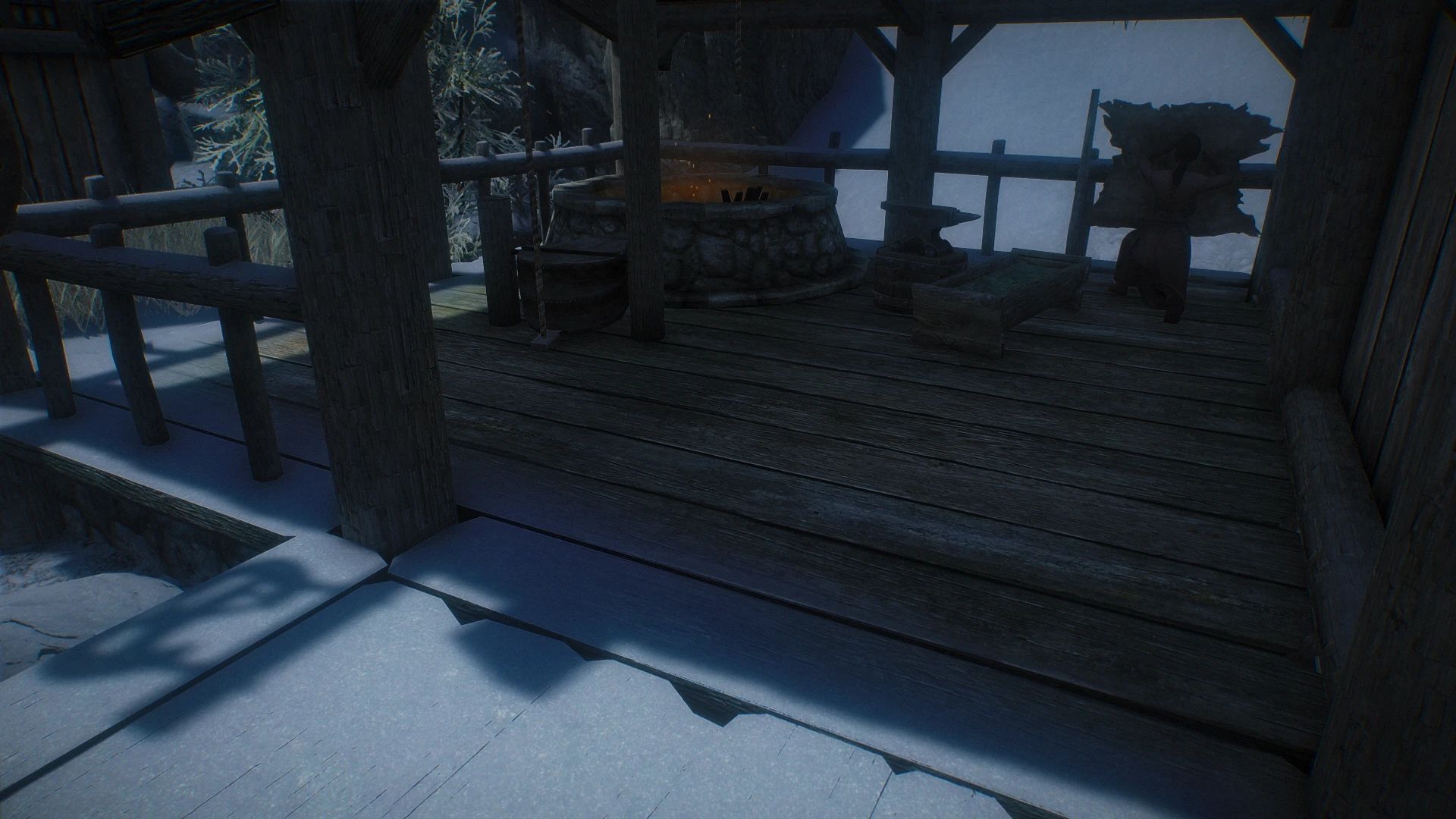 Simplicity of Snow mod for The Elder Scrolls V: Skyrim Special Edition