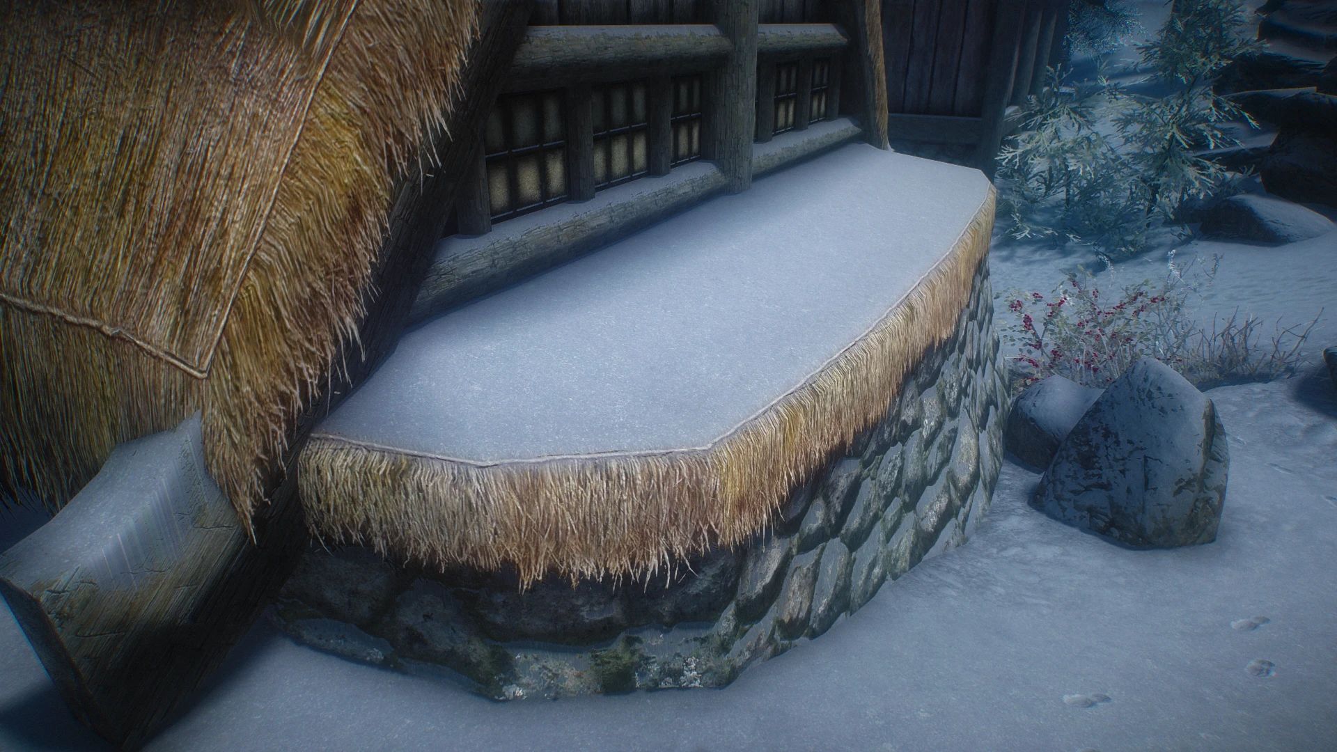 Simplicity of Snow mod for The Elder Scrolls V: Skyrim Special Edition
