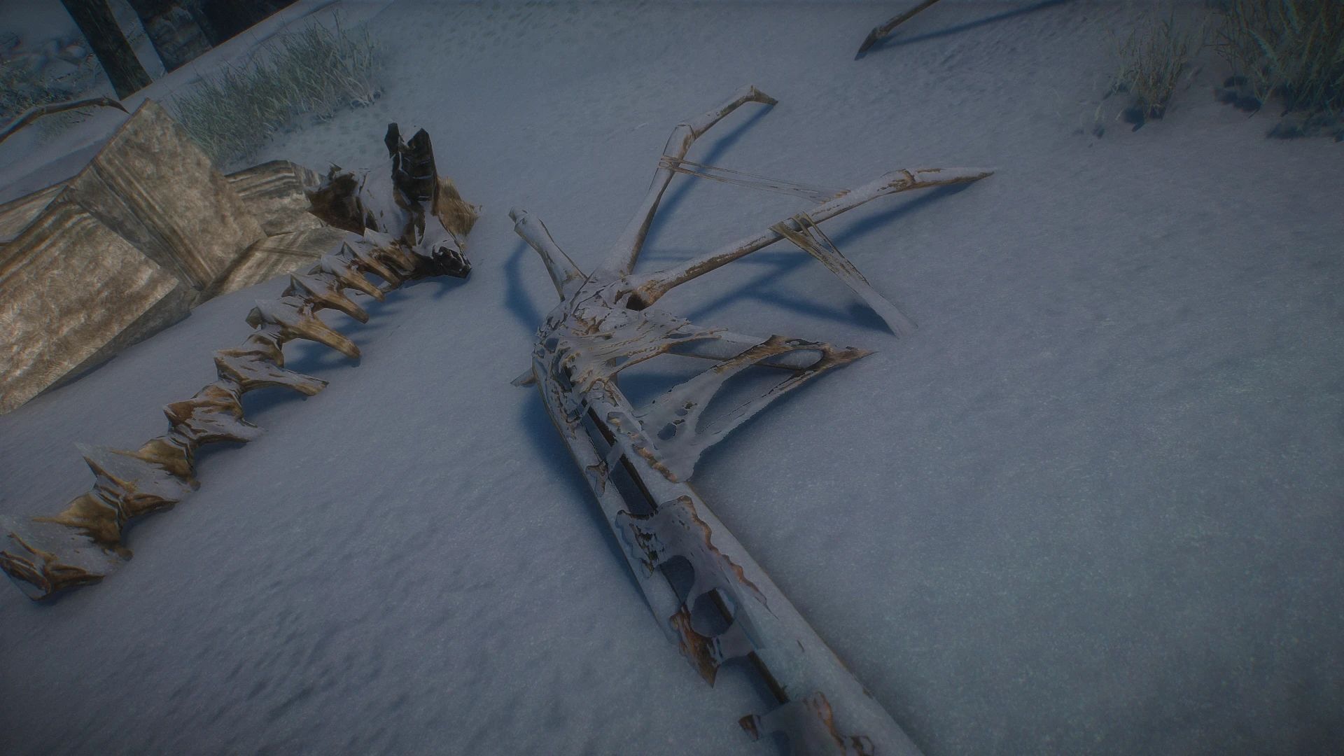 Simplicity of Snow mod for The Elder Scrolls V: Skyrim Special Edition