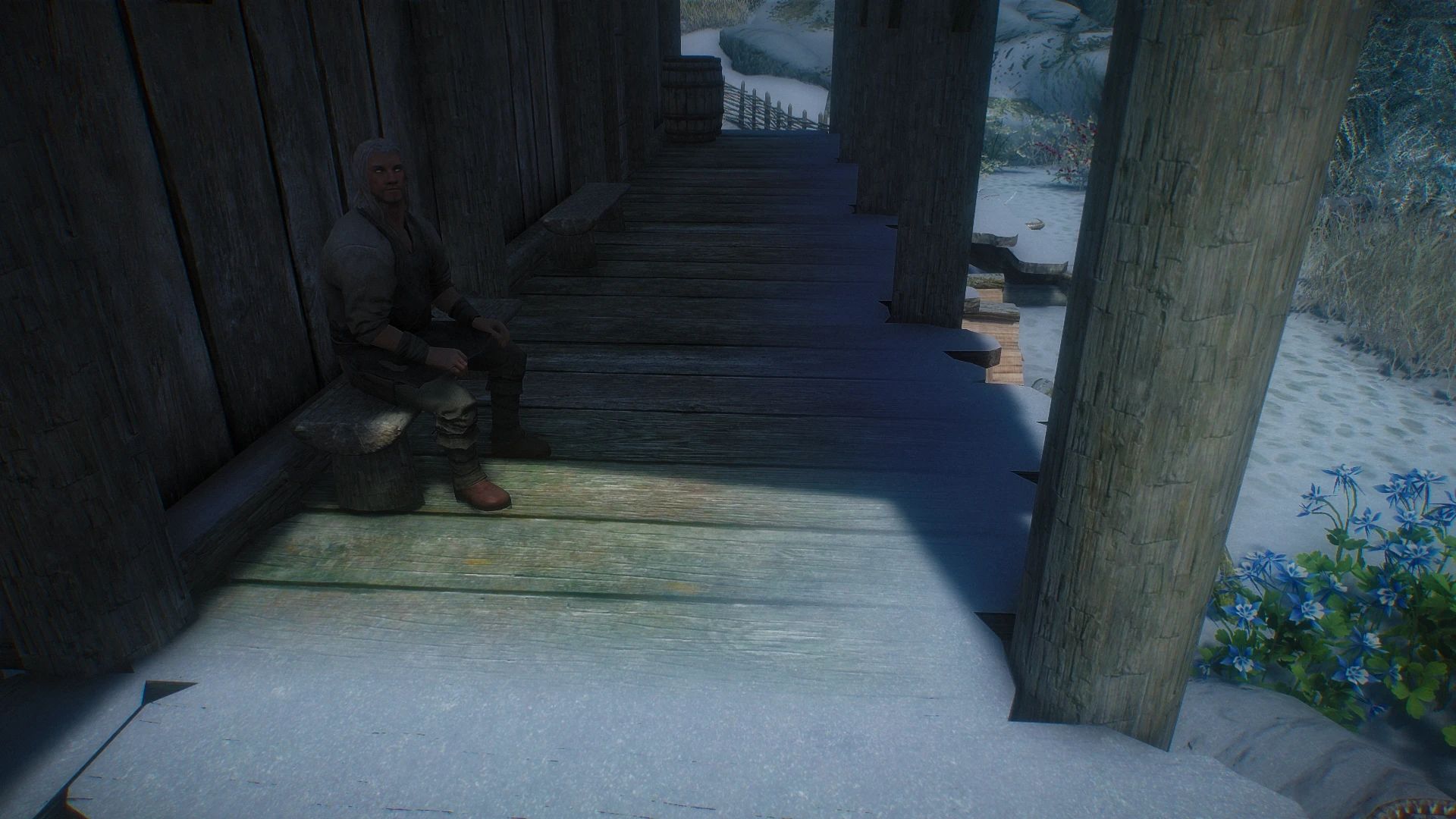 Simplicity of Snow mod for The Elder Scrolls V: Skyrim Special Edition