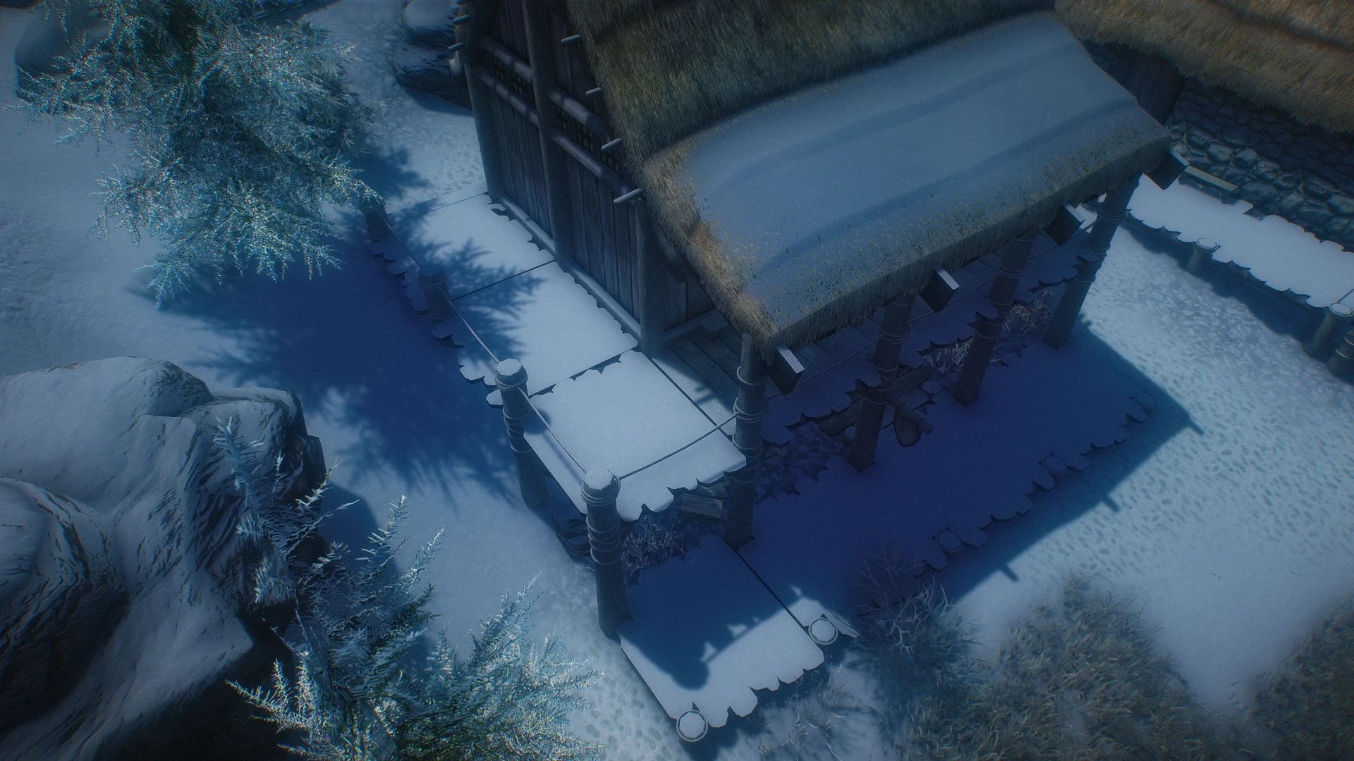 Simplicity of Snow mod for The Elder Scrolls V: Skyrim Special Edition