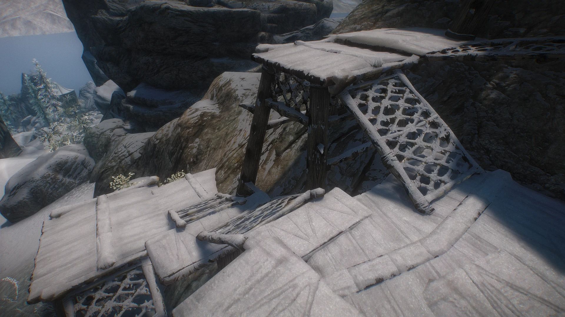 Simplicity of Snow mod for The Elder Scrolls V: Skyrim Special Edition