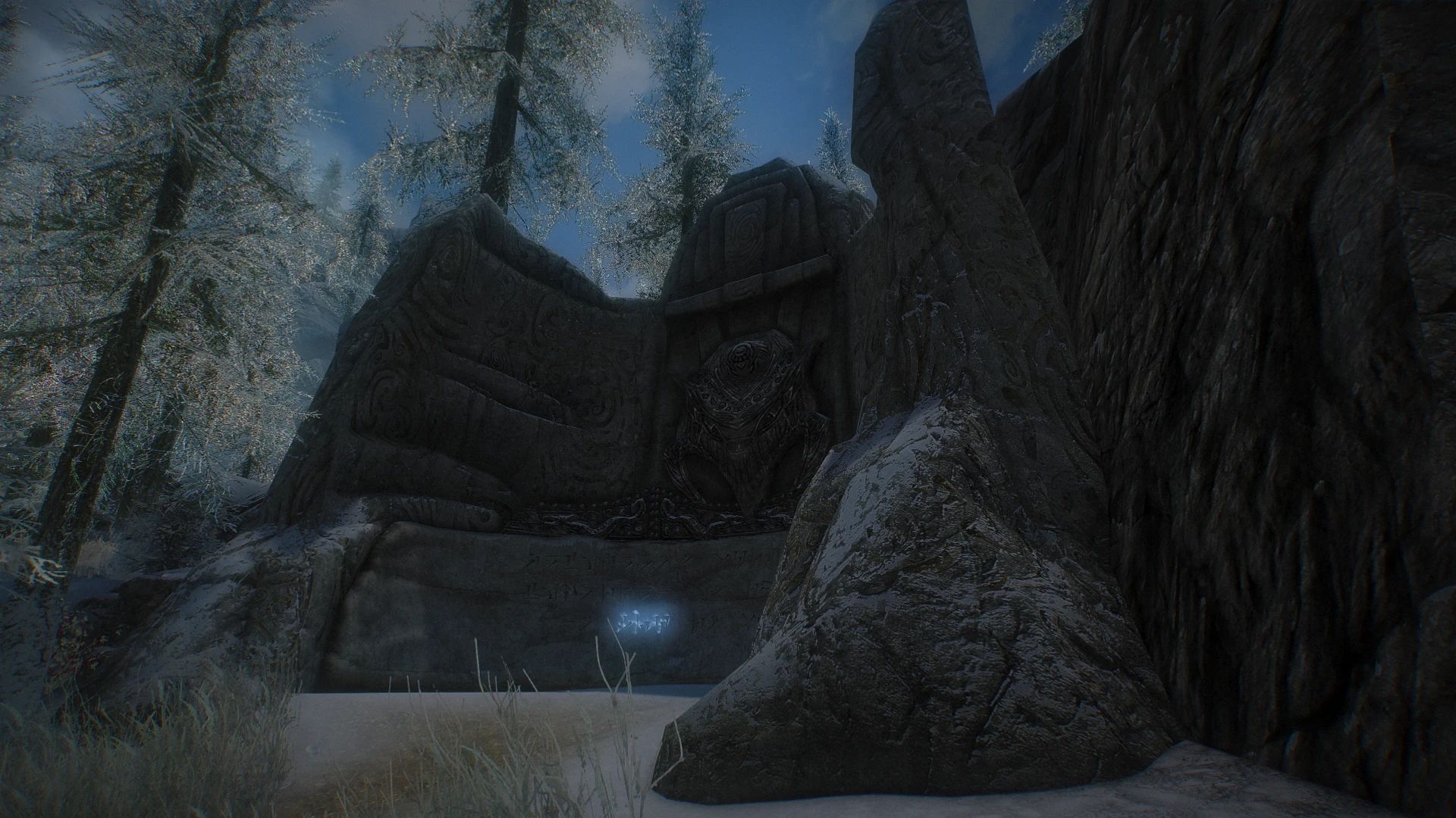 Simplicity of Snow mod for The Elder Scrolls V: Skyrim Special Edition
