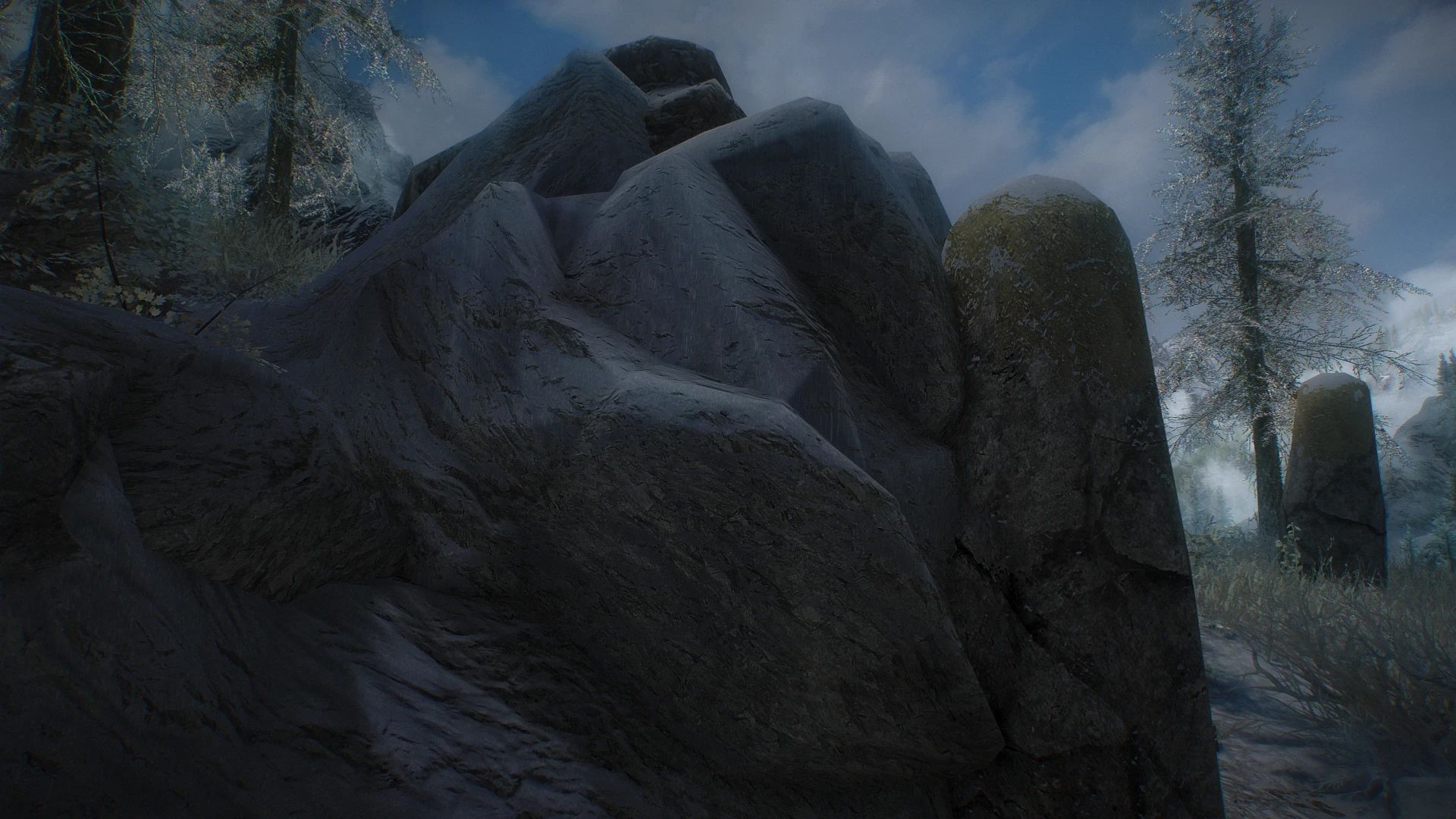 Simplicity of Snow mod for The Elder Scrolls V: Skyrim Special Edition