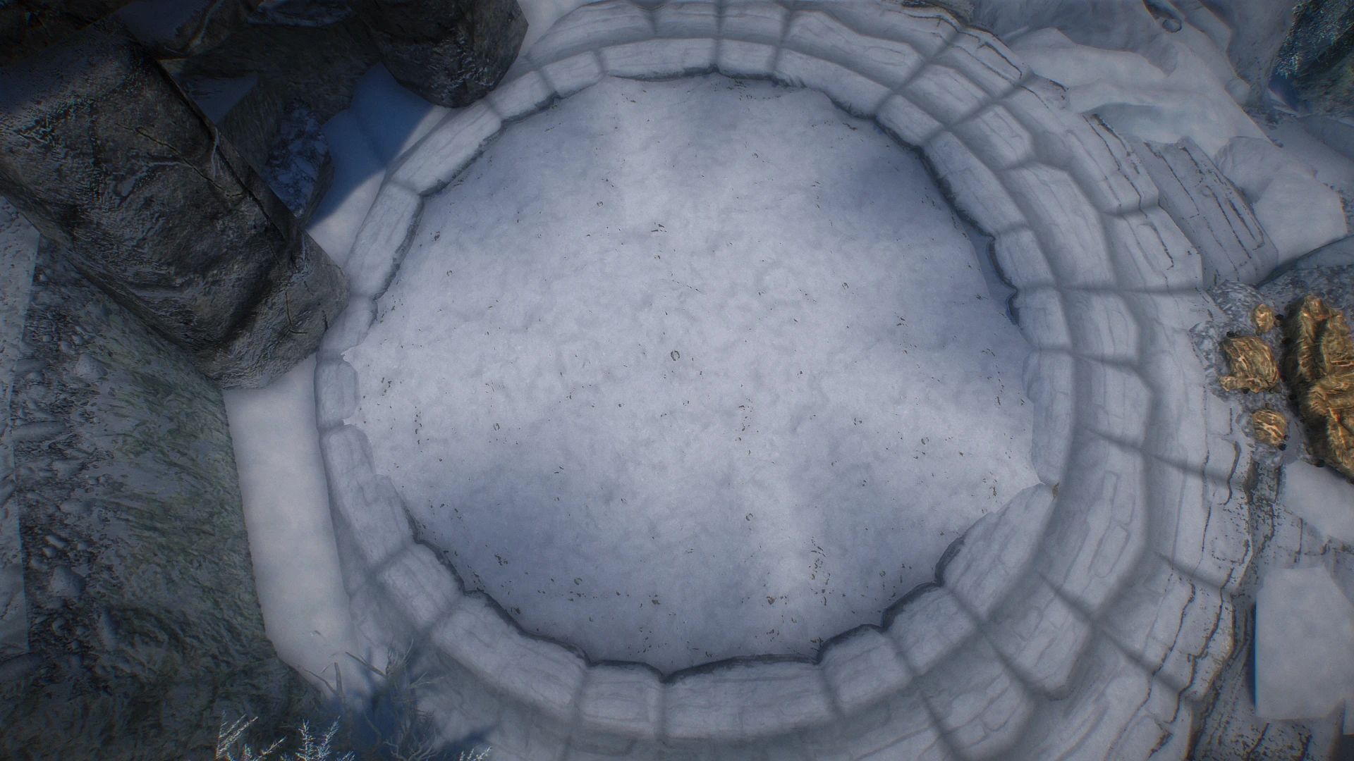 Simplicity of Snow mod for The Elder Scrolls V: Skyrim Special Edition