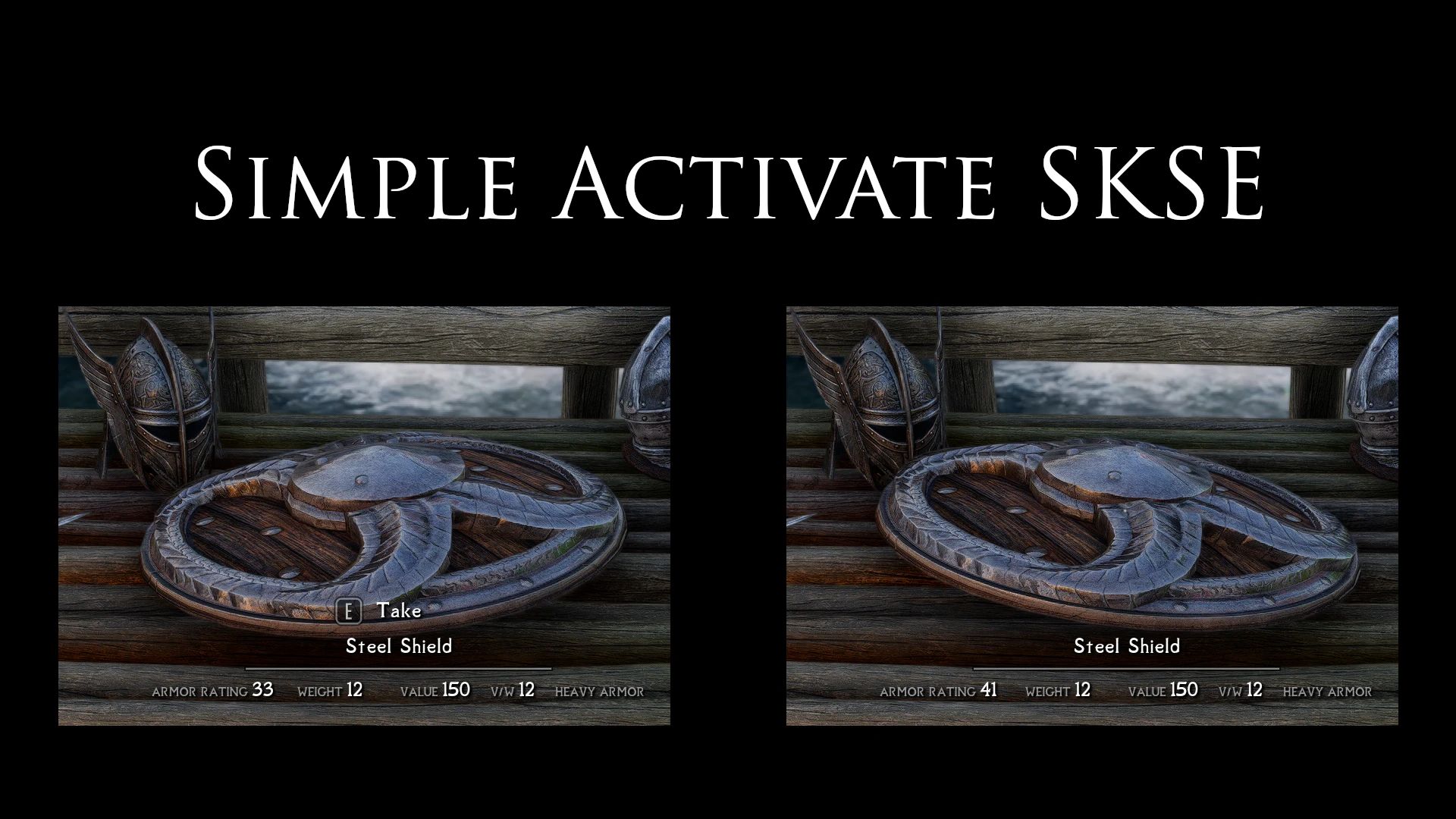 Simple Activate SKSE mod for The Elder Scrolls V: Skyrim Special Edition