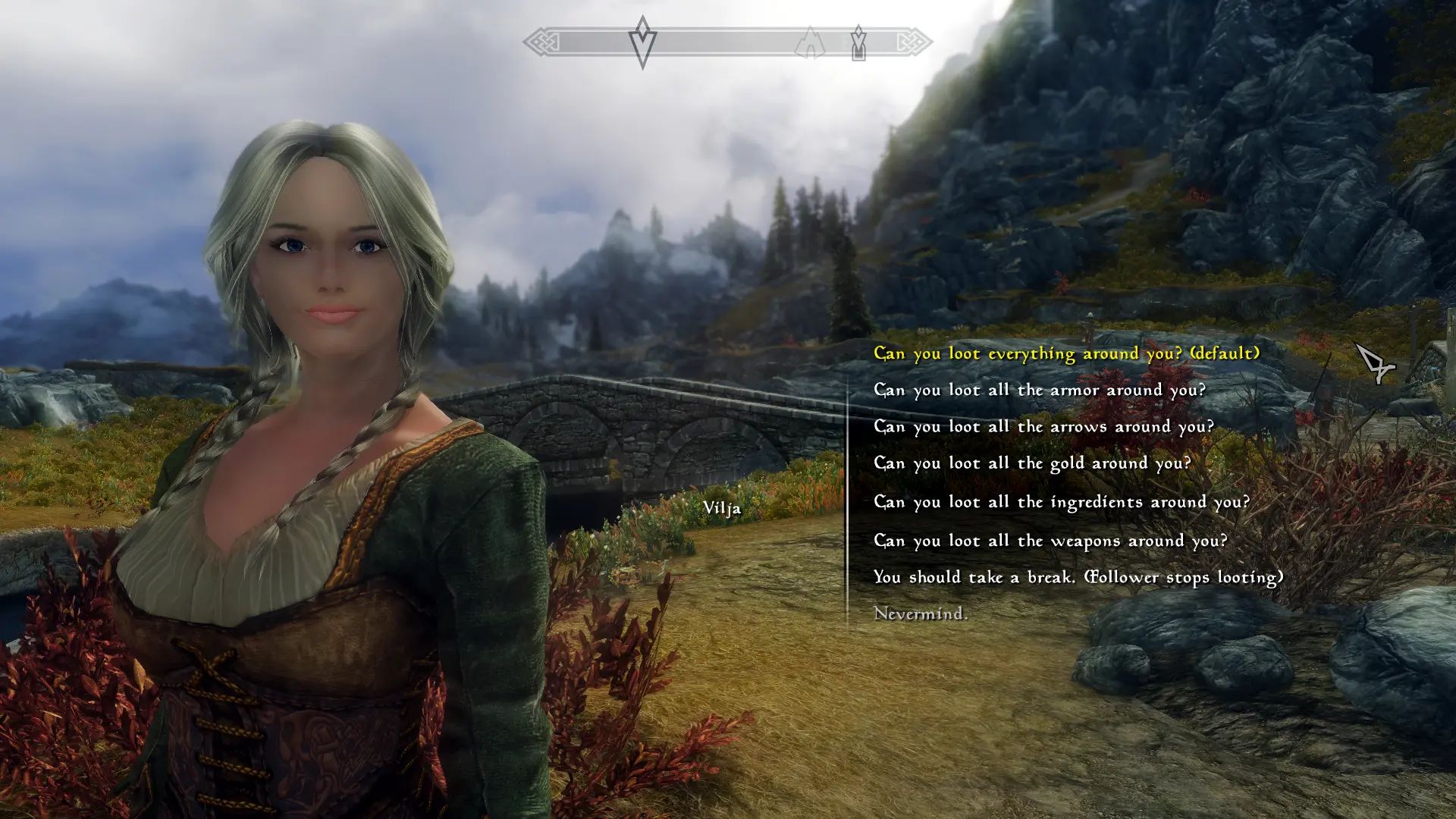 Followers Can Loot mod for The Elder Scrolls V: Skyrim Special Edition