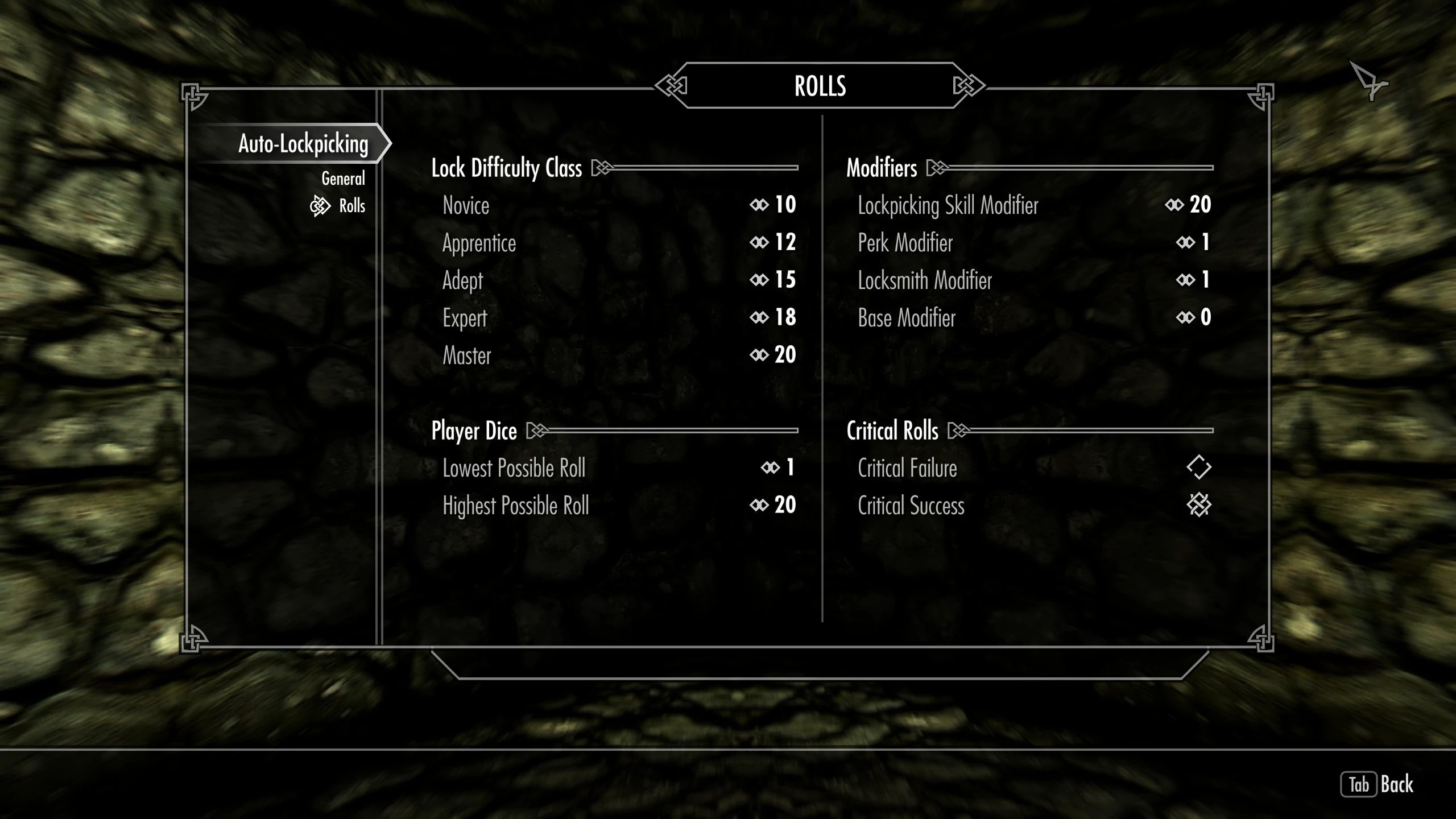 Auto-Lockpicking mod for The Elder Scrolls V: Skyrim Special Edition