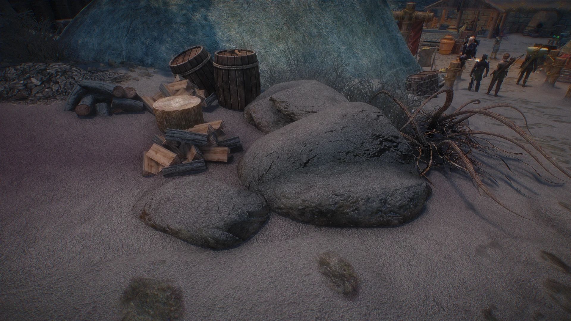 Shaders of Solstheim - Ash and Moss mod for The Elder Scrolls V: Skyrim Special Edition