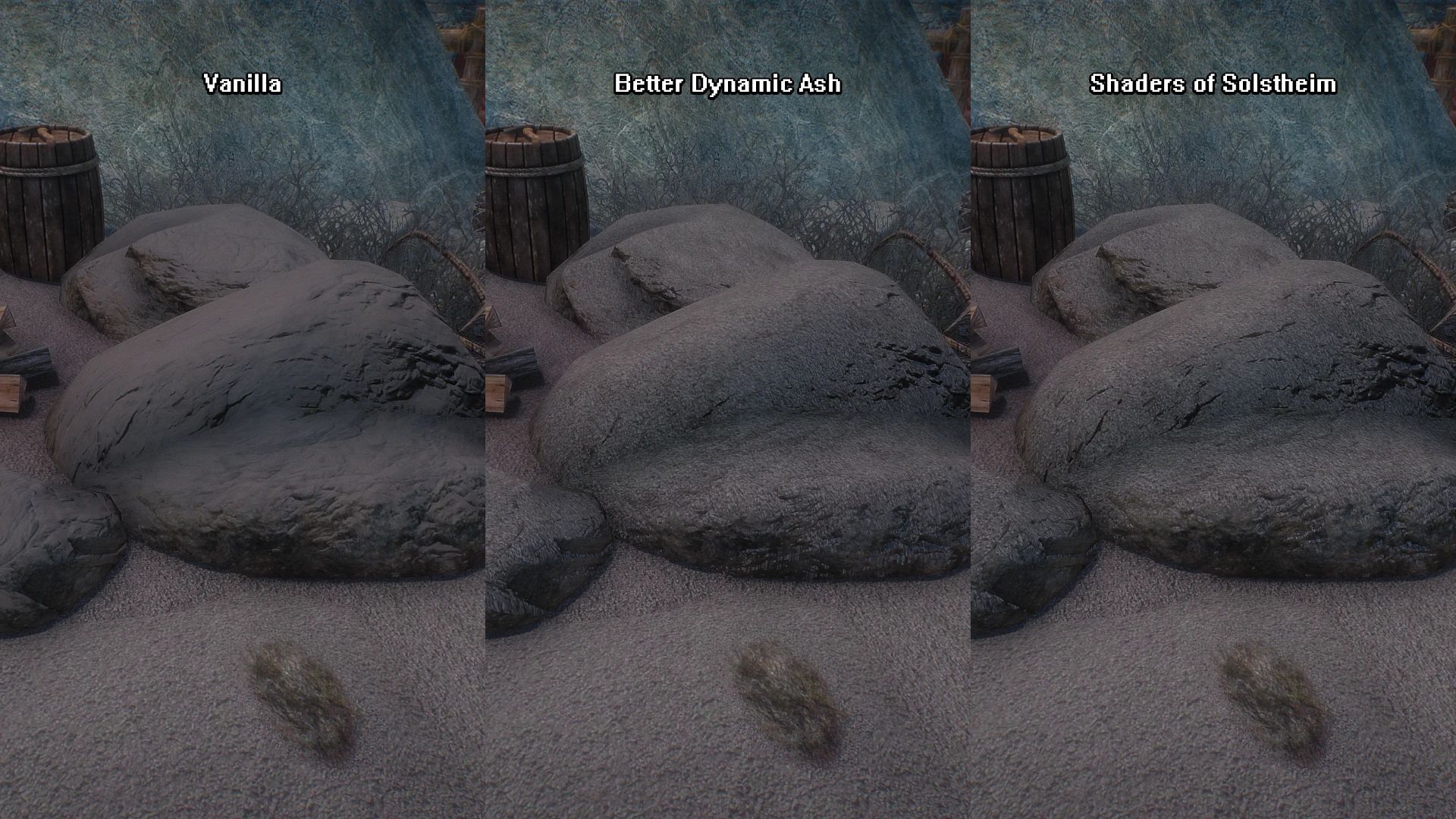 Shaders of Solstheim - Ash and Moss mod for The Elder Scrolls V: Skyrim Special Edition