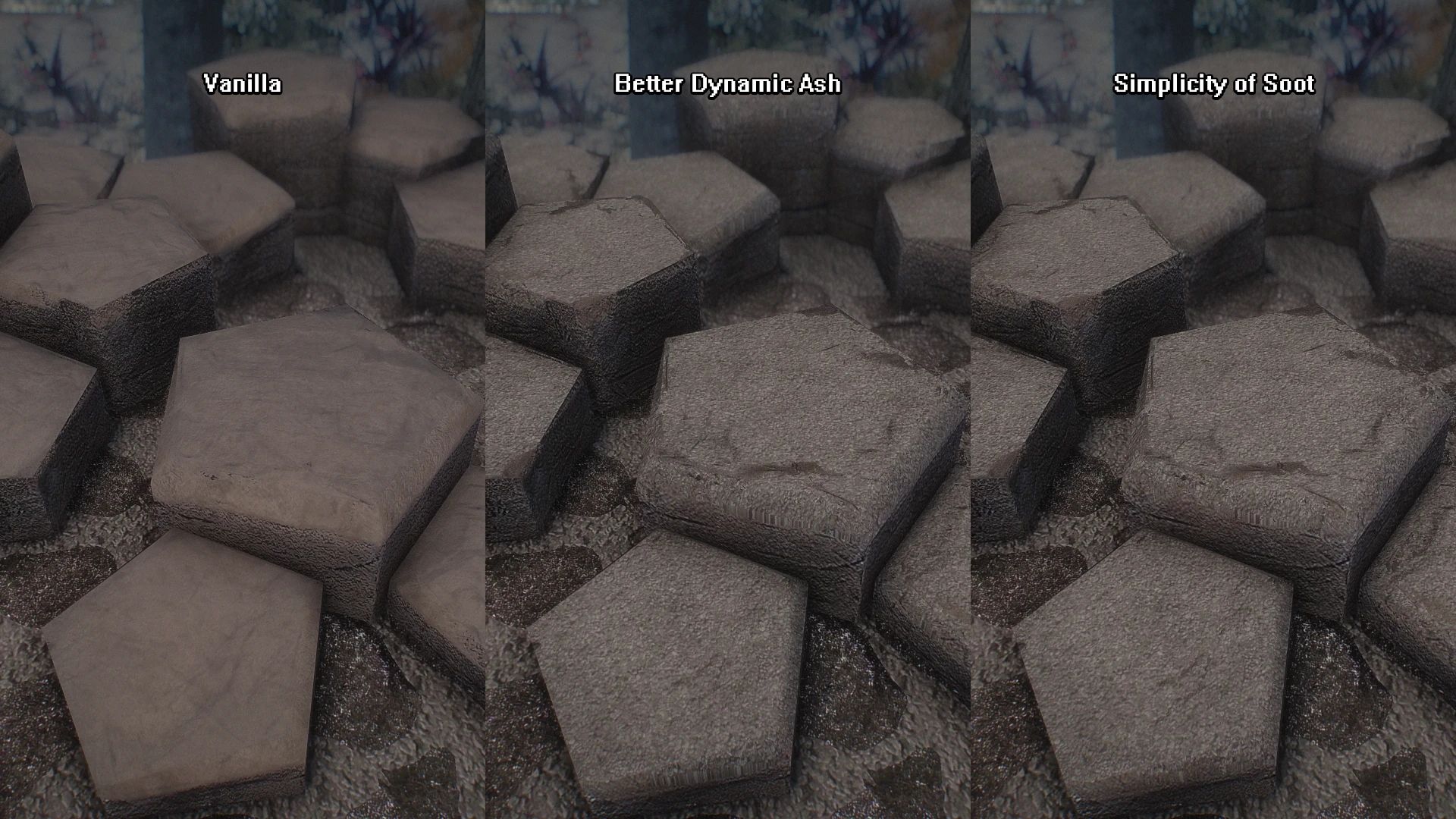 Shaders of Solstheim - Ash and Moss mod for The Elder Scrolls V: Skyrim Special Edition