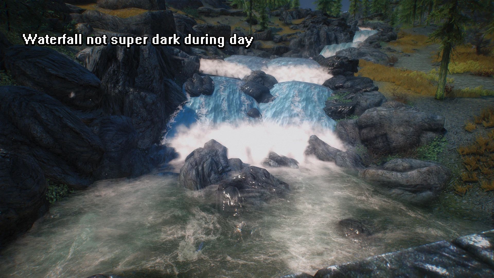 Water Effects Brightness and Reflection Fix mod for The Elder Scrolls V: Skyrim Special Edition