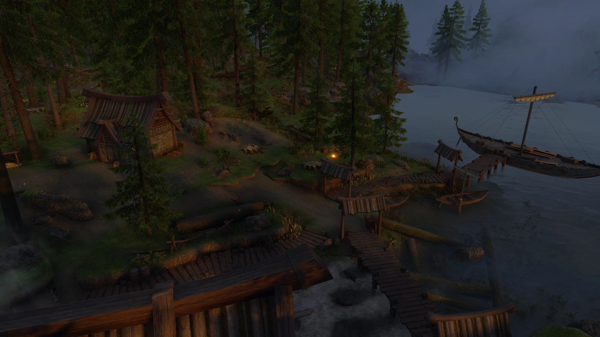 Half-Moon Mill - Cities of the North Addon mod for The Elder Scrolls V: Skyrim Special Edition