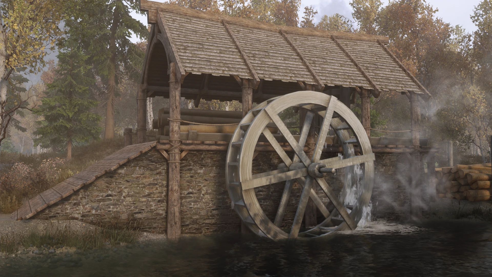 Heartwood Mill - TGC Riften Lumbermill mod for The Elder Scrolls V: Skyrim Special Edition