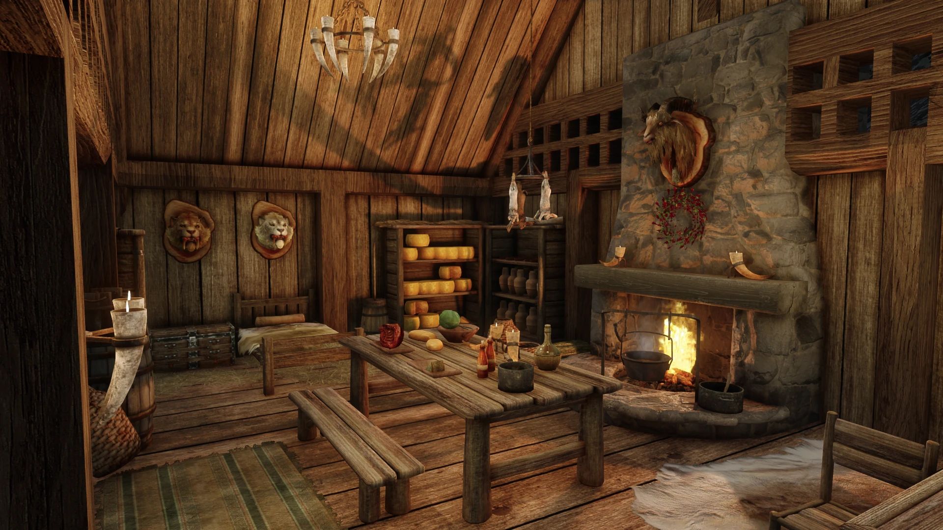 BUVARP - Chillridge Farm - Cities of the North Addon mod for The Elder Scrolls V: Skyrim Special Edition