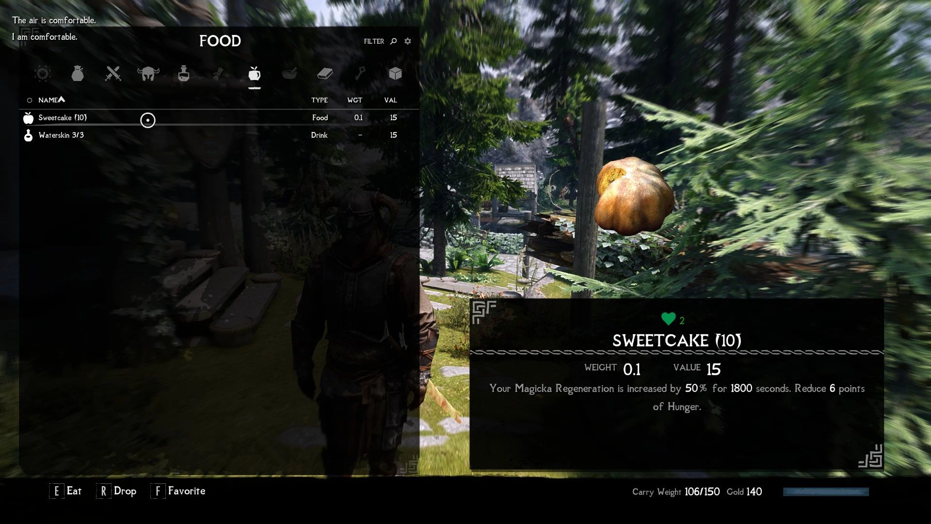 Hide Hunger Amount for Survival Mode Spoofs (Made for Sunhelm) mod for The Elder Scrolls V: Skyrim Special Edition