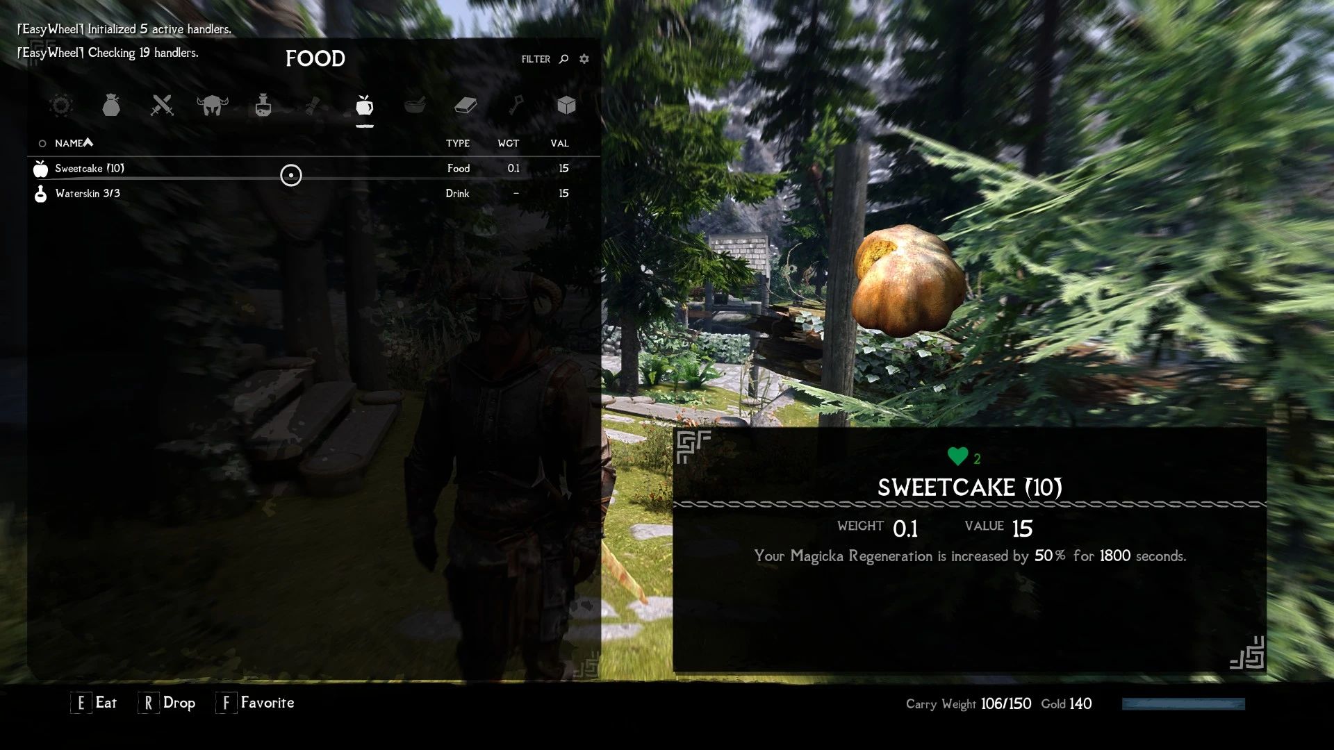 Hide Hunger Amount for Survival Mode Spoofs (Made for Sunhelm) mod for The Elder Scrolls V: Skyrim Special Edition