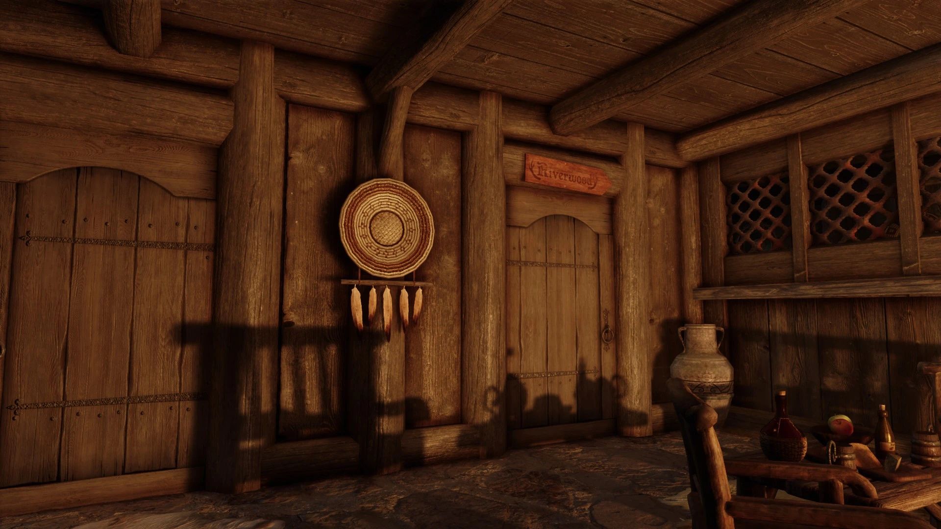 Jk's Interiors - Downstairs Room Rentals mod for The Elder Scrolls V: Skyrim Special Edition