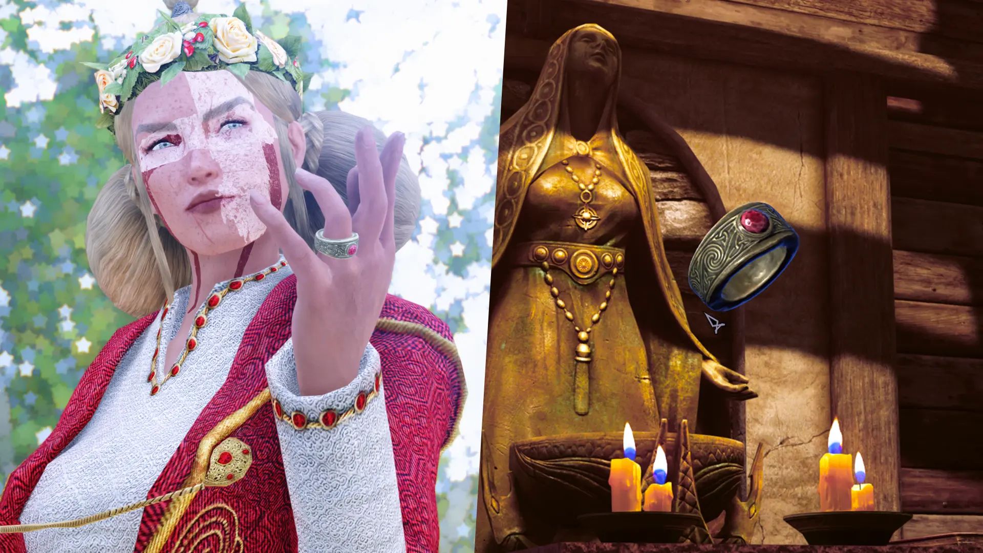 Bond of Matrimony (Wedding Band Enhancement - Left Hand Rings) mod for The Elder Scrolls V: Skyrim Special Edition