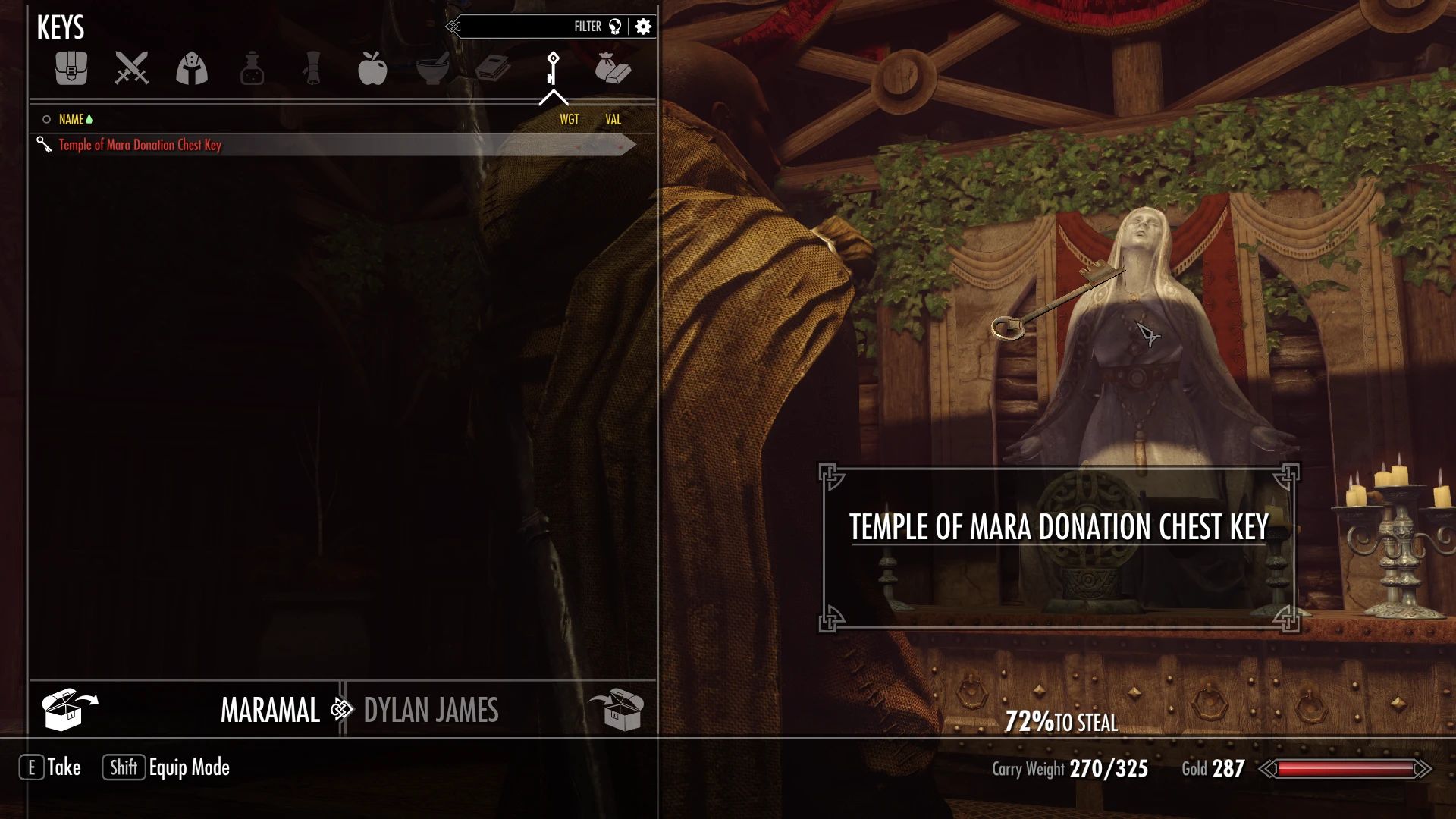 Donate More Gold To Maramal (And More) mod for The Elder Scrolls V: Skyrim Special Edition