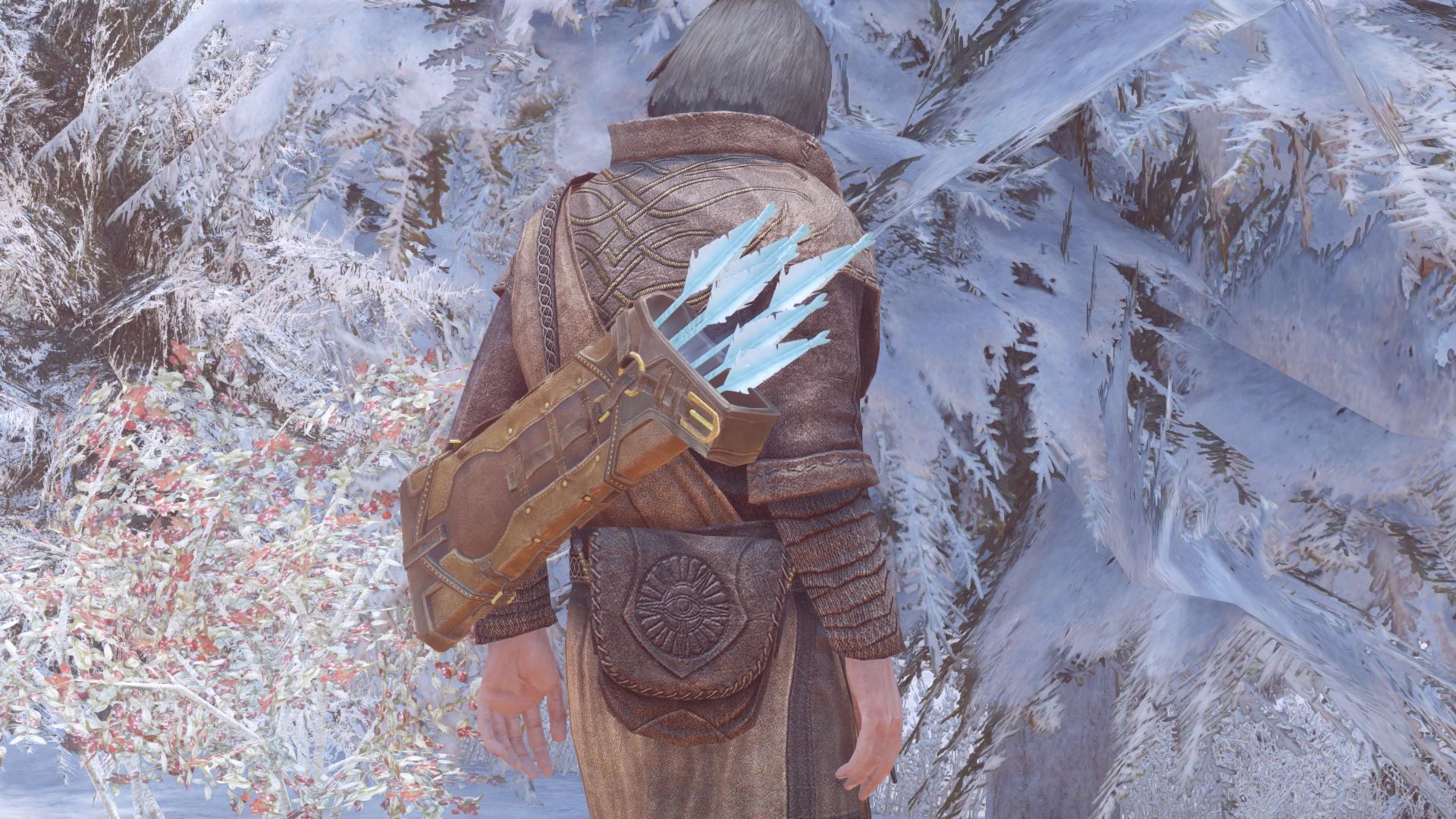 Less Ridiculous Arcane Archer Quivers (Fixed UVs - Particle Light - Creation Club) mod for The Elder Scrolls V: Skyrim Special Edition