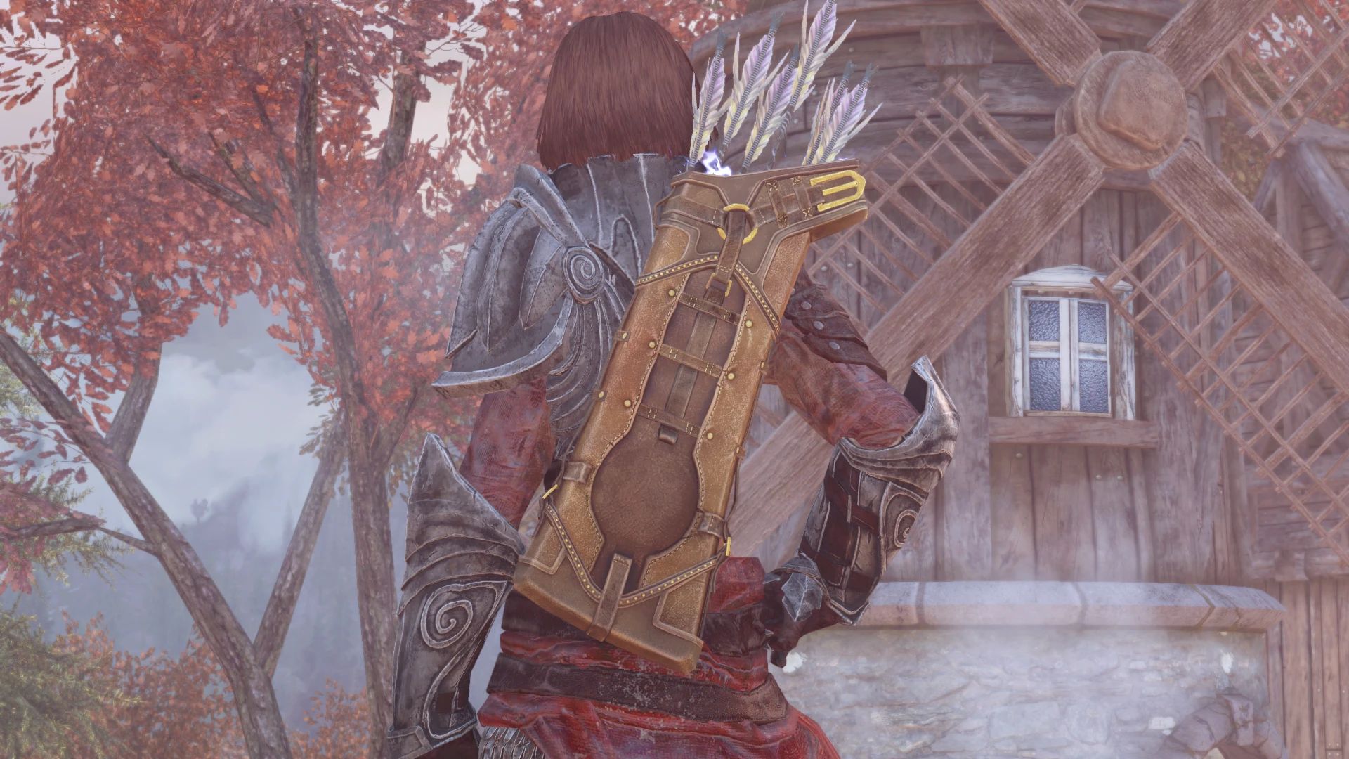 Less Ridiculous Arcane Archer Quivers (Fixed UVs - Particle Light - Creation Club) mod for The Elder Scrolls V: Skyrim Special Edition