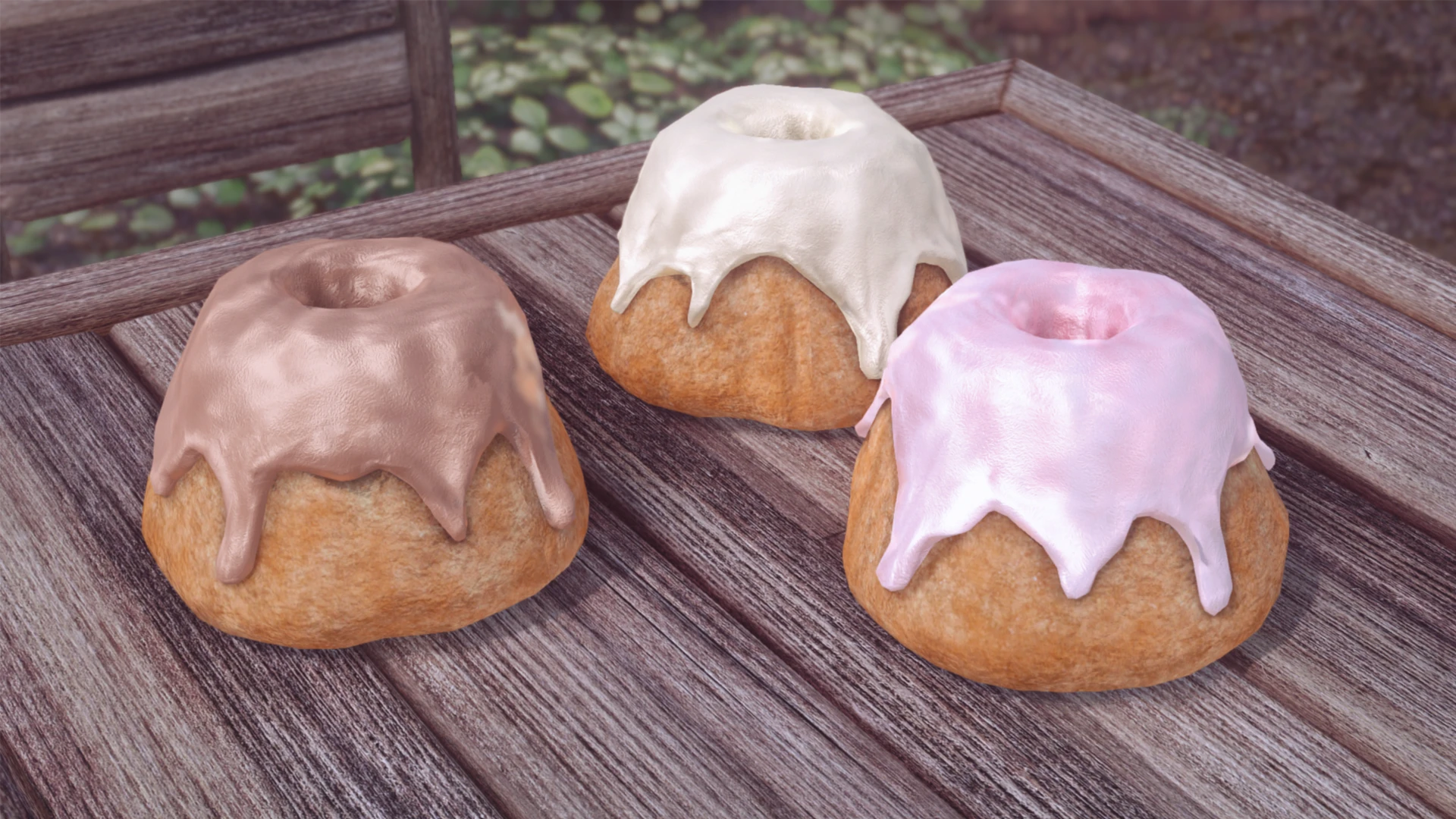 Actual Sweet Roll Variants (Base Object Swapper - New Flavours - High Poly Sweetroll) mod for The Elder Scrolls V: Skyrim Special Edition