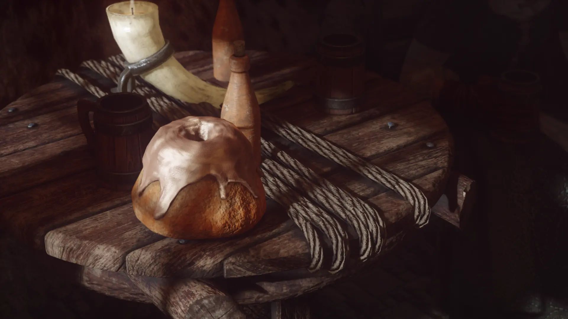 Actual Sweet Roll Variants (Base Object Swapper - New Flavours - High Poly Sweetroll) mod for The Elder Scrolls V: Skyrim Special Edition