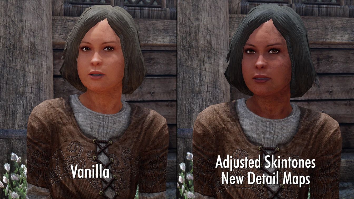 Skyrim Children Refine (NPC Appearance Overhaul - Eye Colors - Skin Details - Fixes) mod for The Elder Scrolls V: Skyrim Special Edition