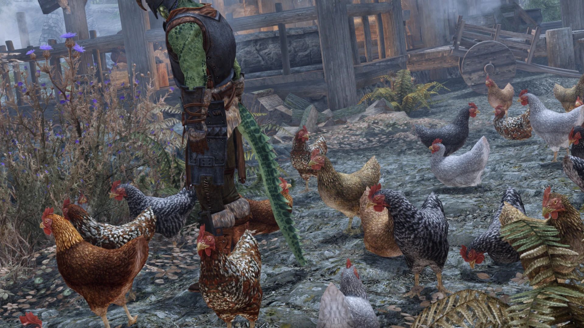 Dynamic Animal Variants SPID (Updated Textures - Fixes - Improvements - And More) mod for The Elder Scrolls V: Skyrim Special Edition