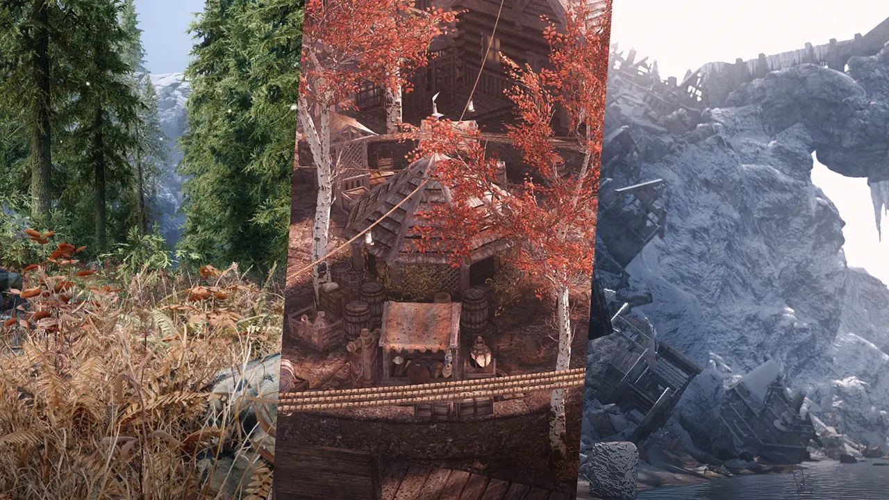 Regional Sounds Expansion (SRD - Wilds Dungeons Towns Ambience Birds - Fixes) mod for The Elder Scrolls V: Skyrim Special Edition